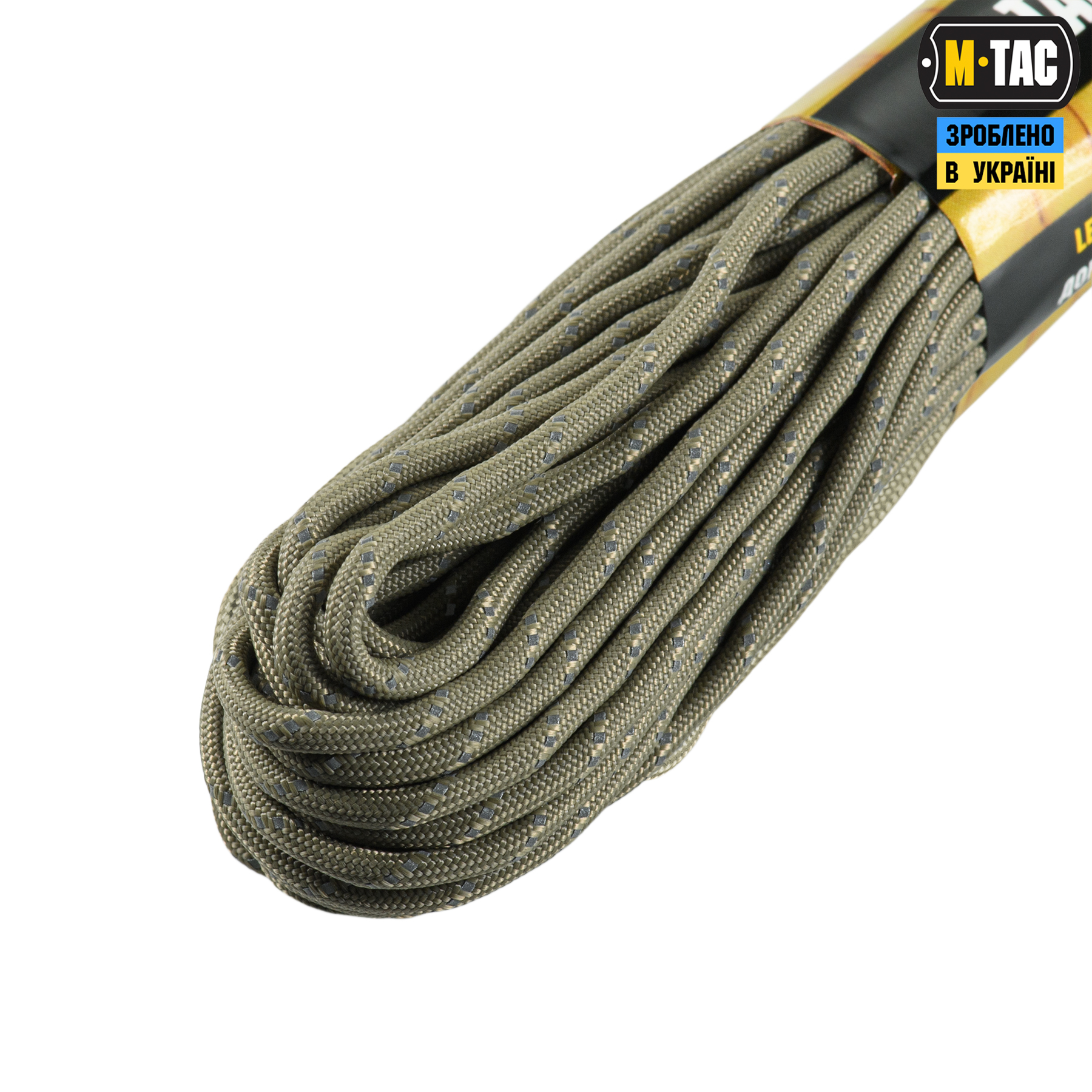 M-Tac паракорд 475 15m Tan Reflective — 4