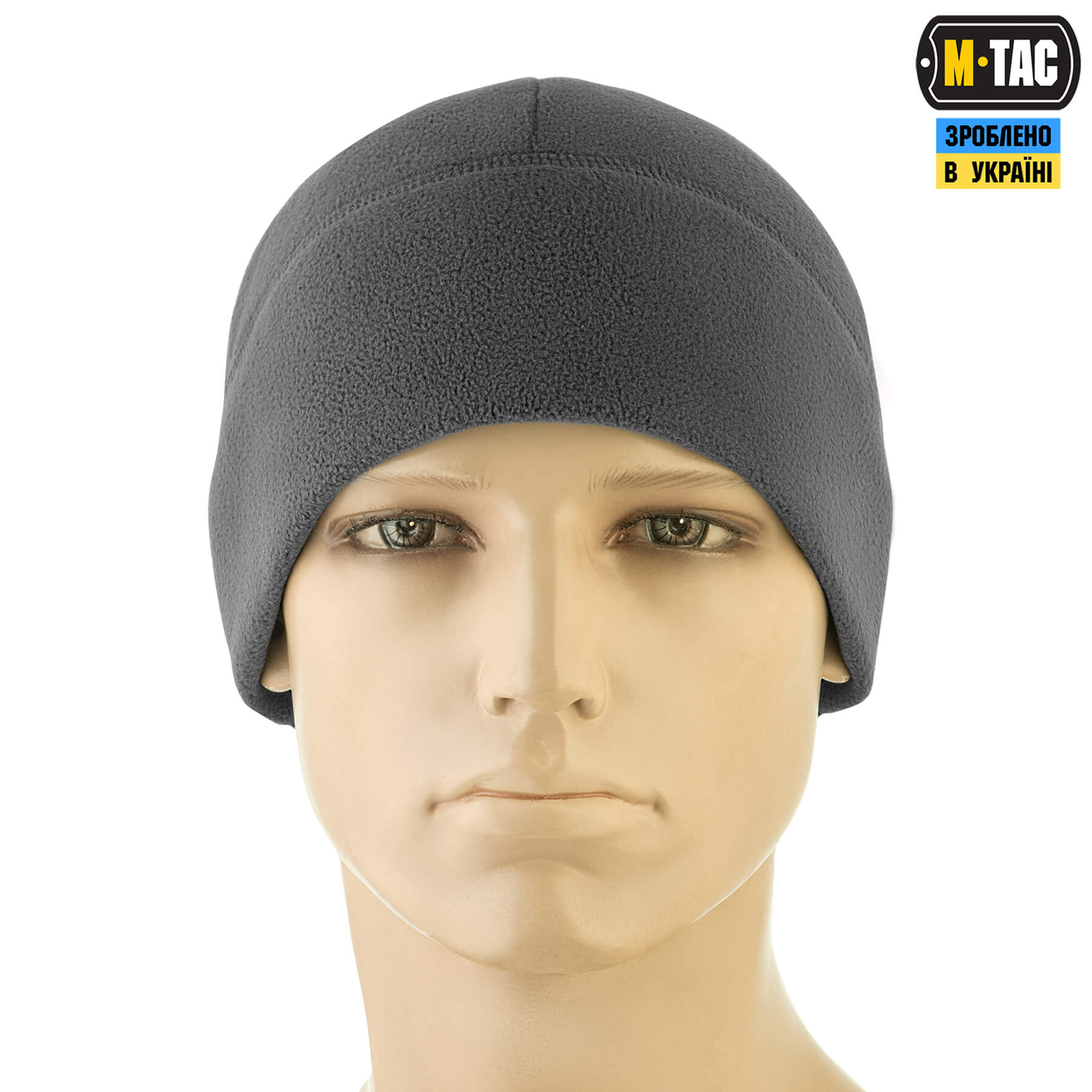 M-Tac шапка Watch Cap Elite флис (320г/м2) Dark Grey — 3