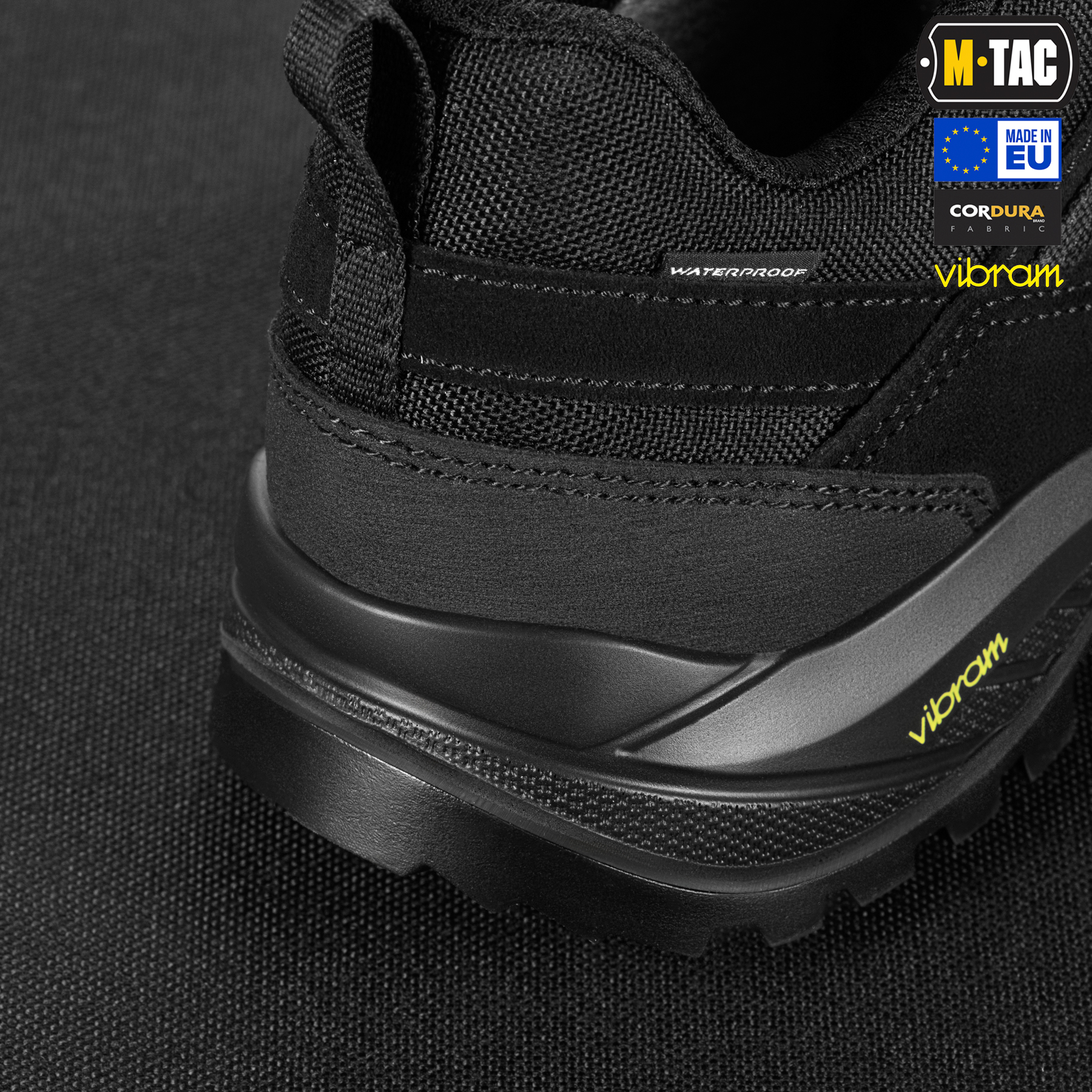 M-Tac кроссовки тактические Combat Pro Line Black — 12