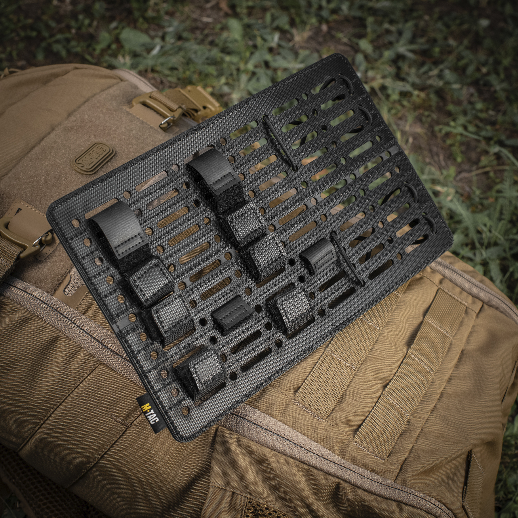 M-Tac вставка модульная MOLLE 27x16.5 Laser Cut Black — 14