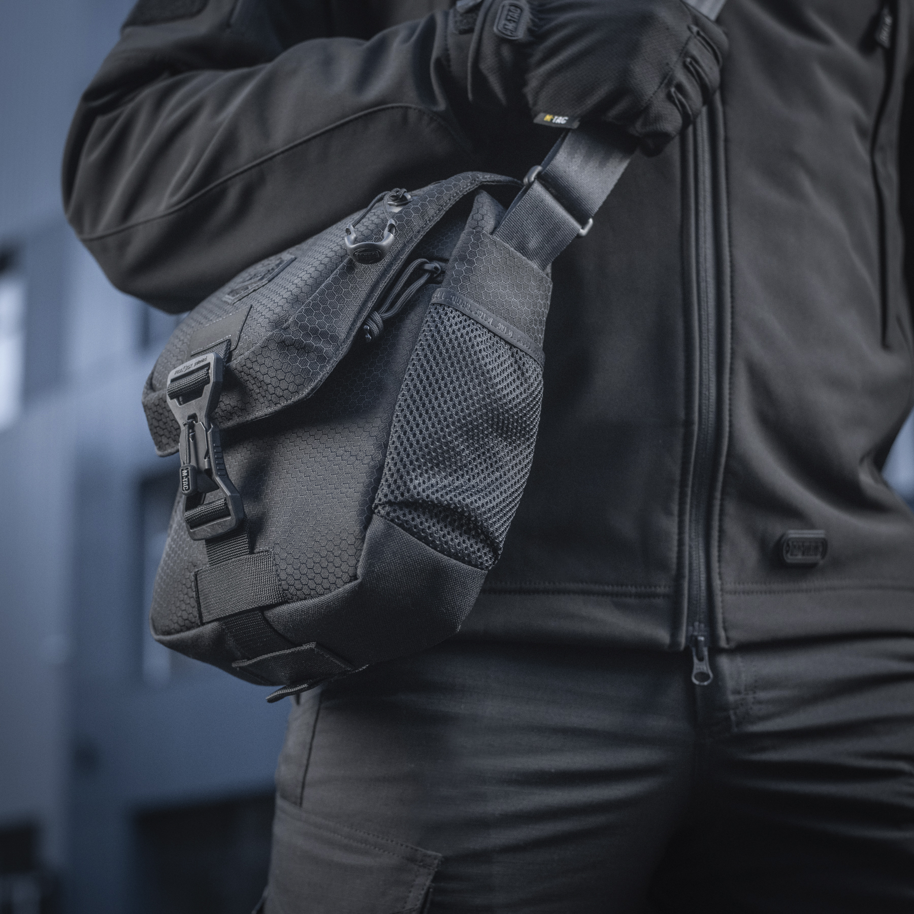 M-Tac сумка Satellite Magnet Bag Gen.II Elite Hex Black — 15
