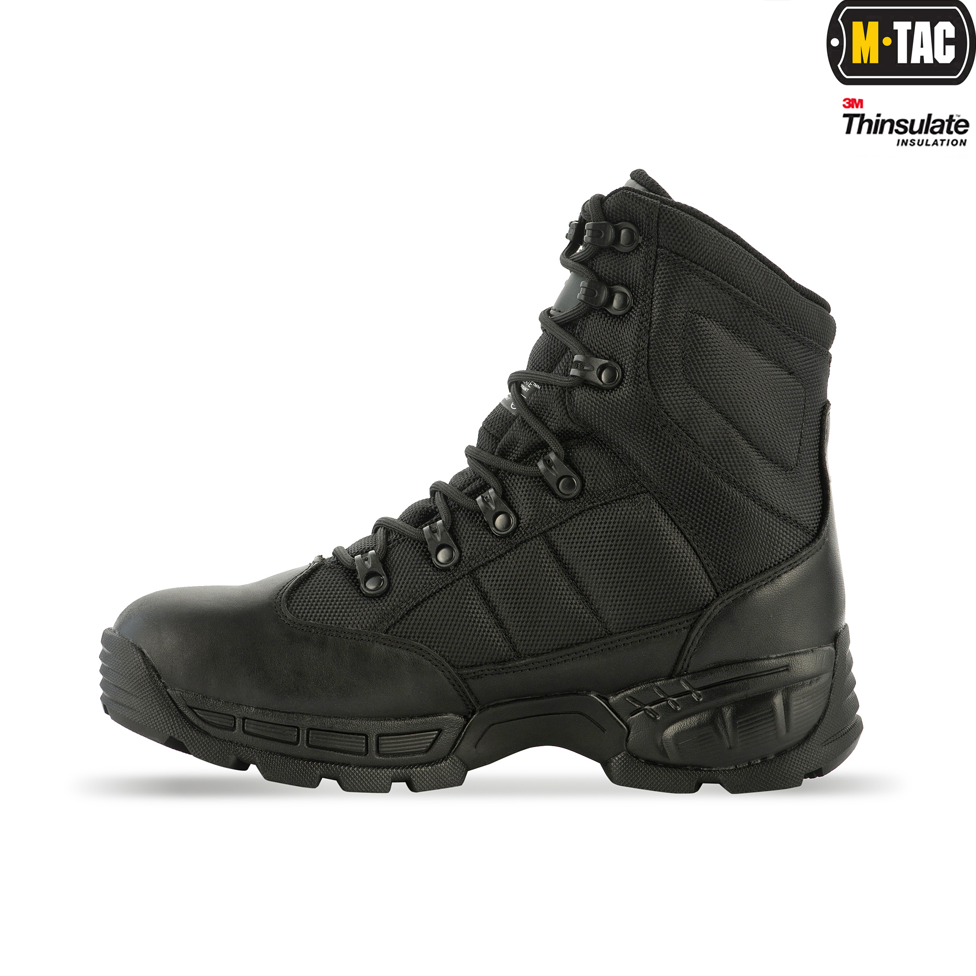M-Tac ботинки тактические зимние Thinsulate Black — 6