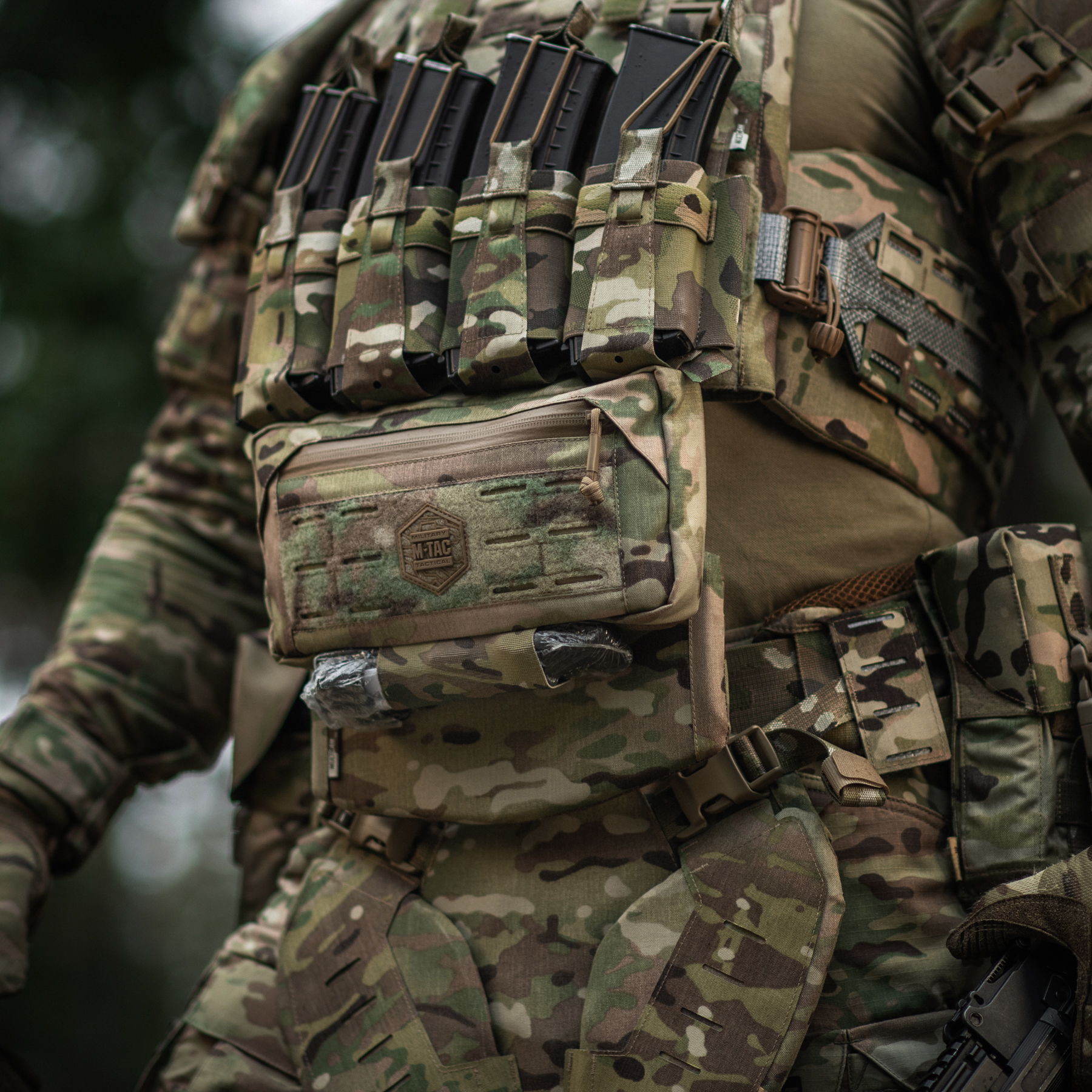 M-Tac защита живота с баллистическим пакетом 2 класс защиты (BRONYX) Multicam — 18