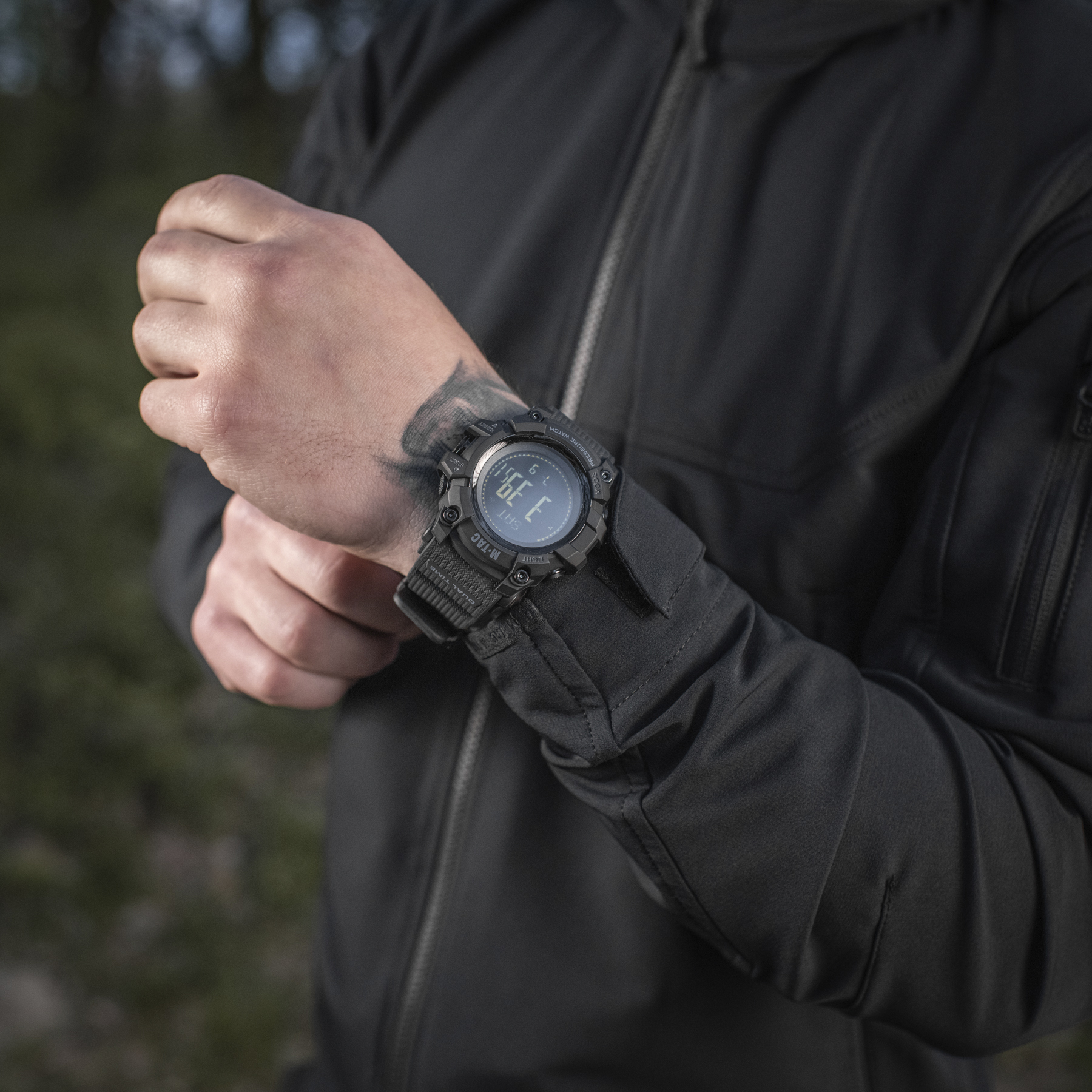 M-Tac часы тактические Adventure Black — 8