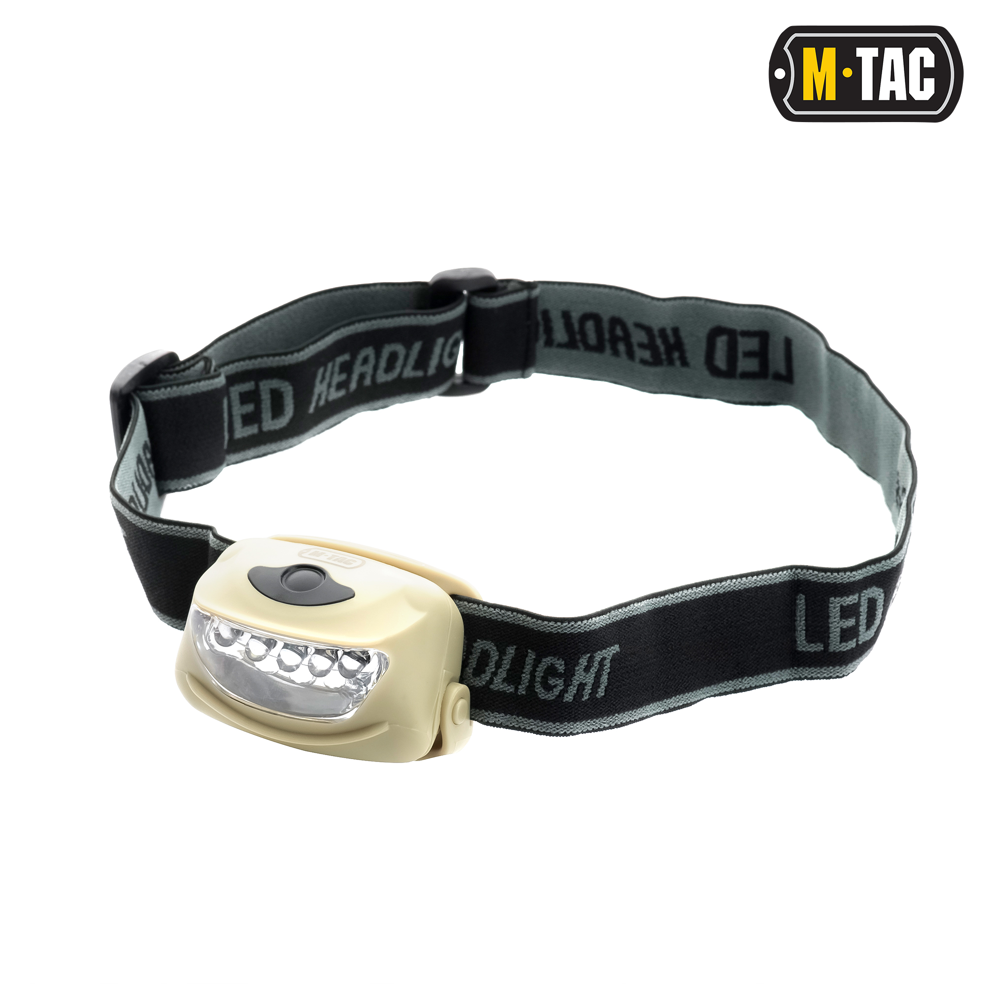 M-Tac фонарь налобный 4+1 LED Khaki — 2