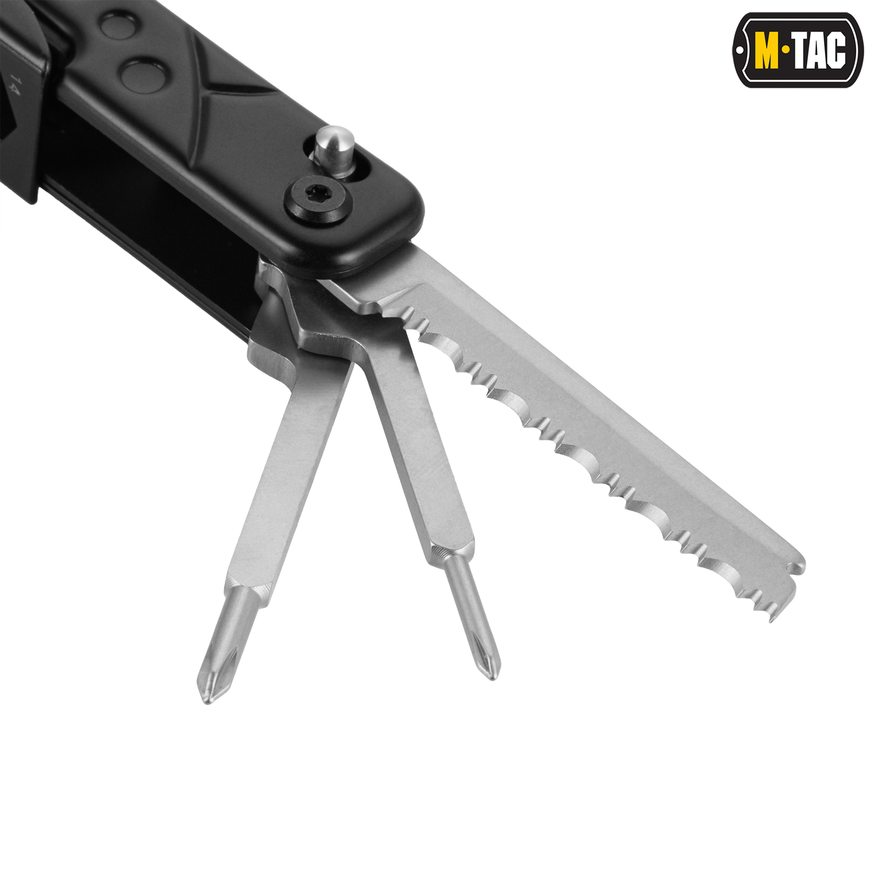 M-Tac мультитул Type 11 Black/Steel — 9