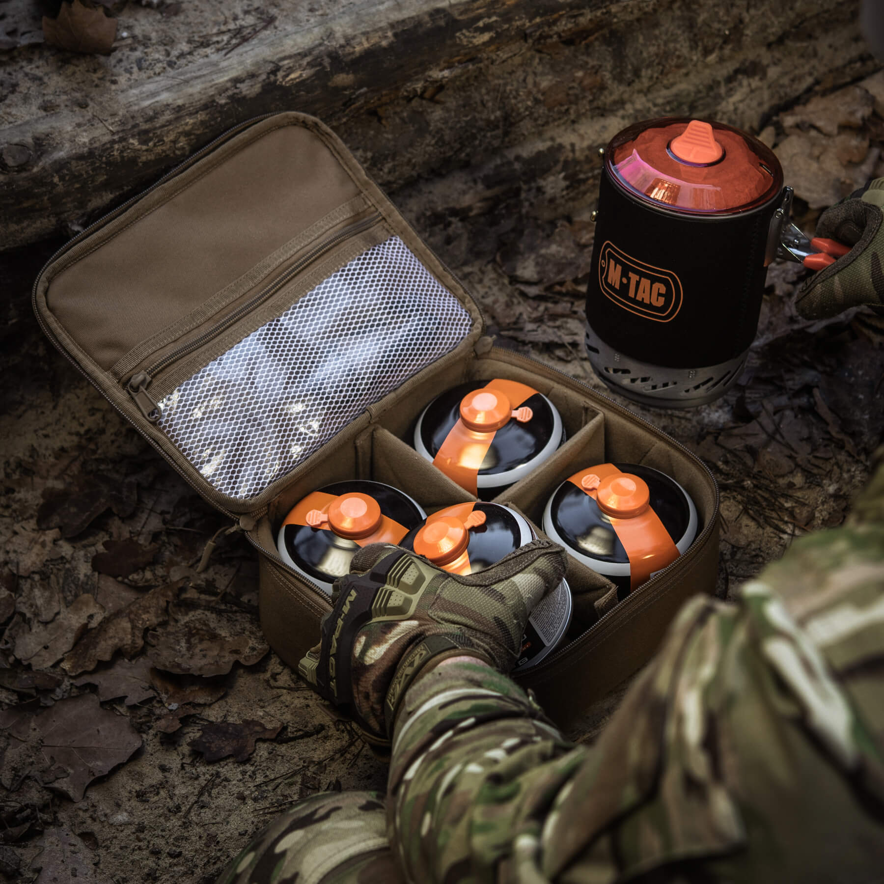 M-Tac органайзер утилитарный Hardshell Utility box L Coyote — 26
