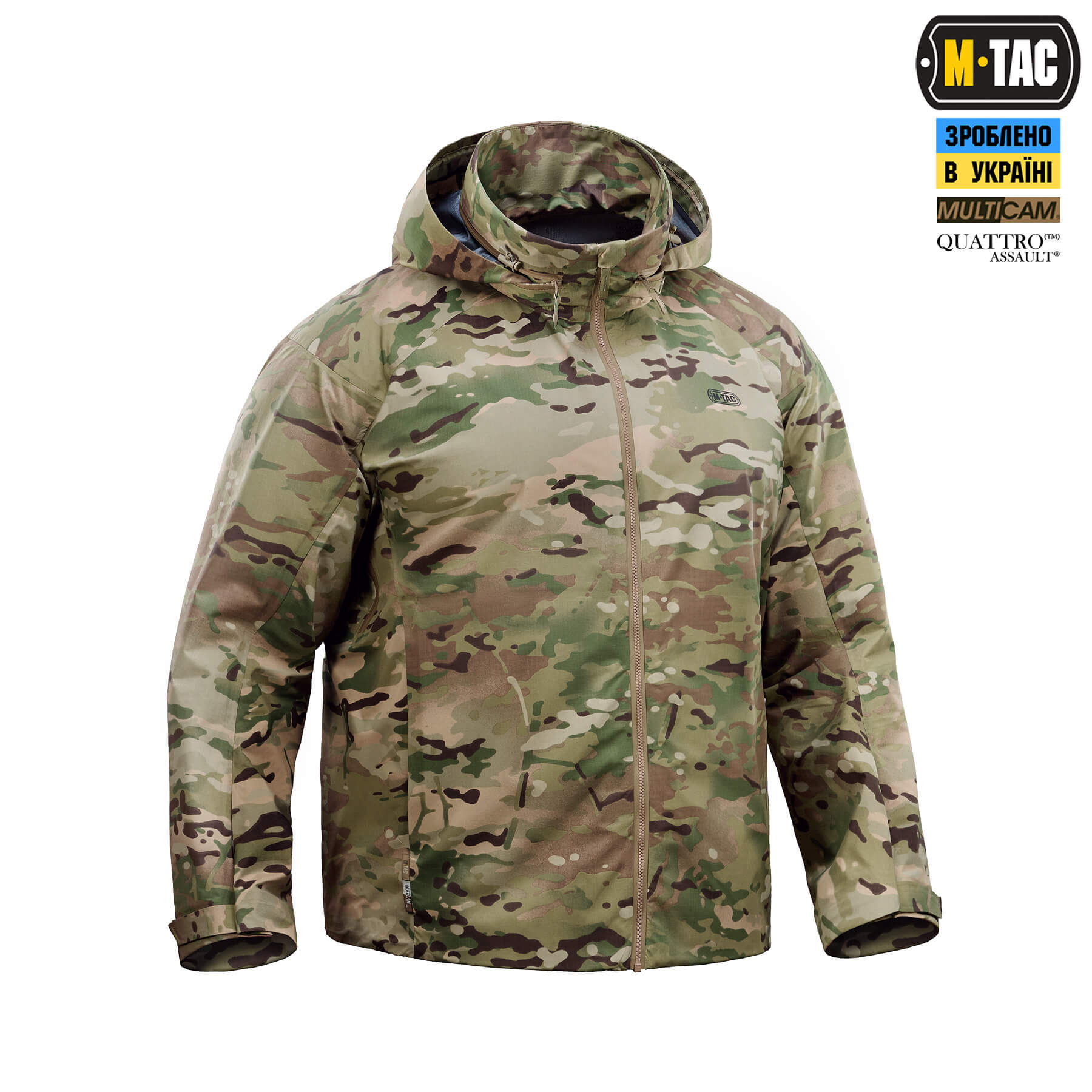 M-Tac куртка Hardshell jacket Multicam — 4