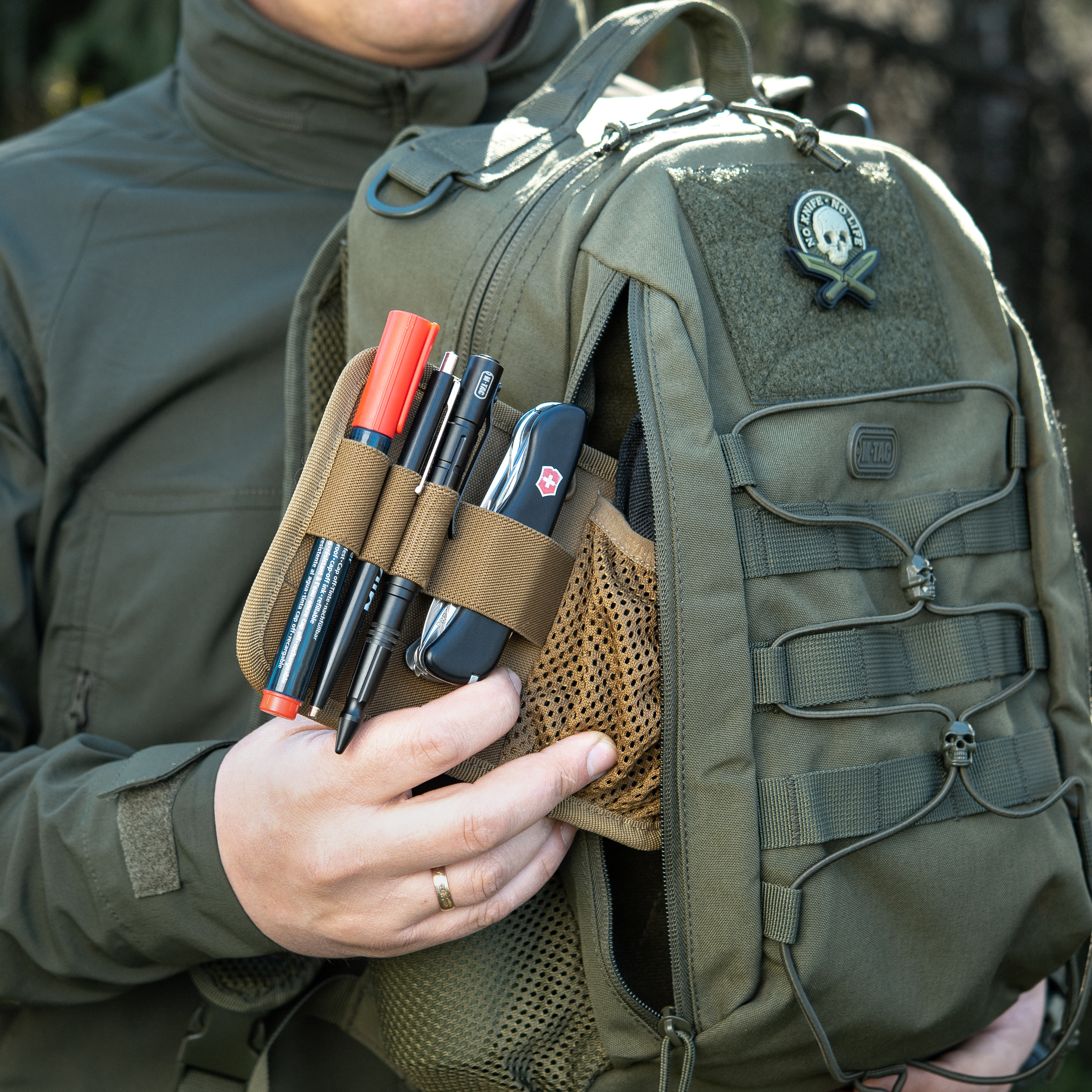 M-Tac рюкзак Urban Line Force Pack Olive — 15