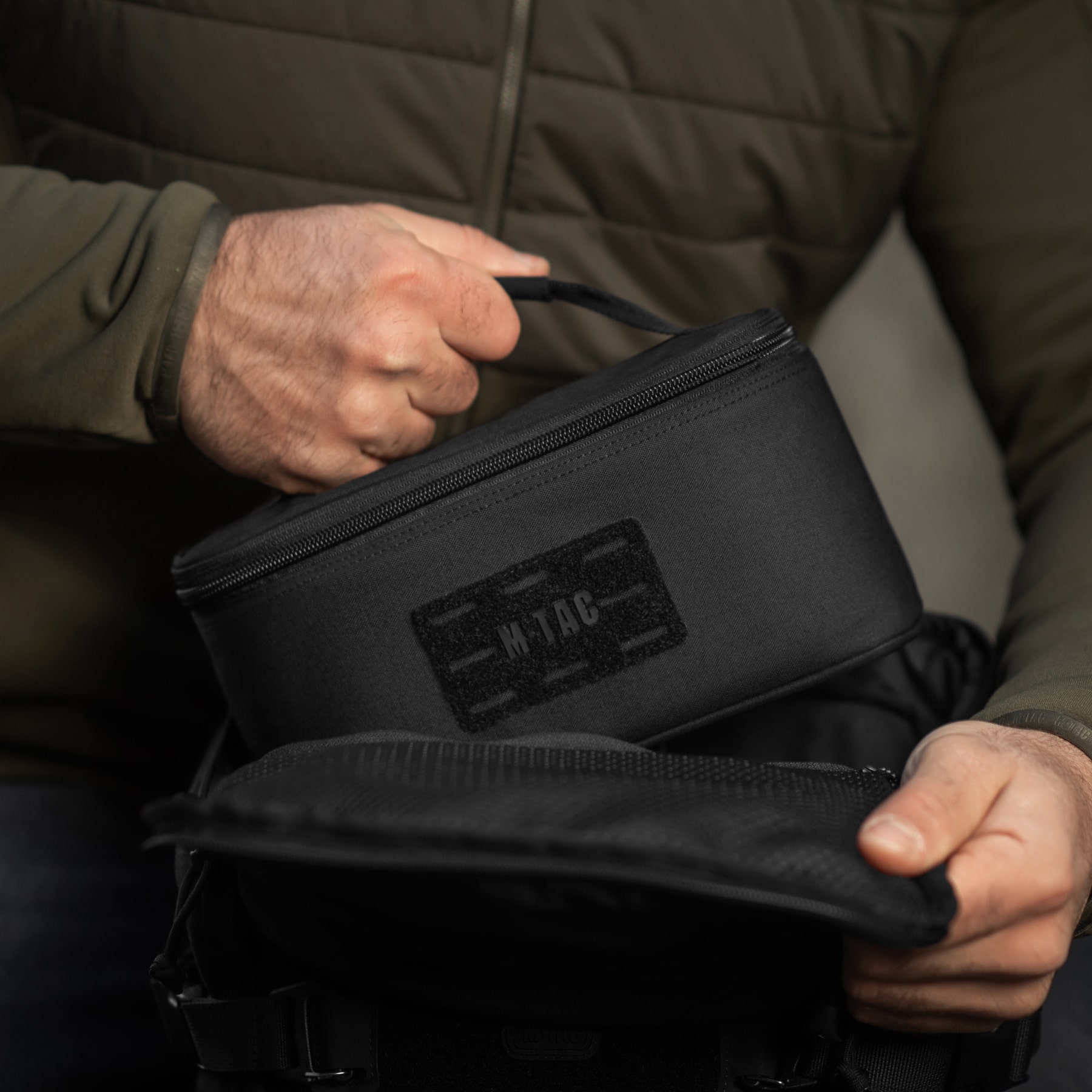 M-Tac органайзер утилитарный Hardshell Utility box S Black — 29