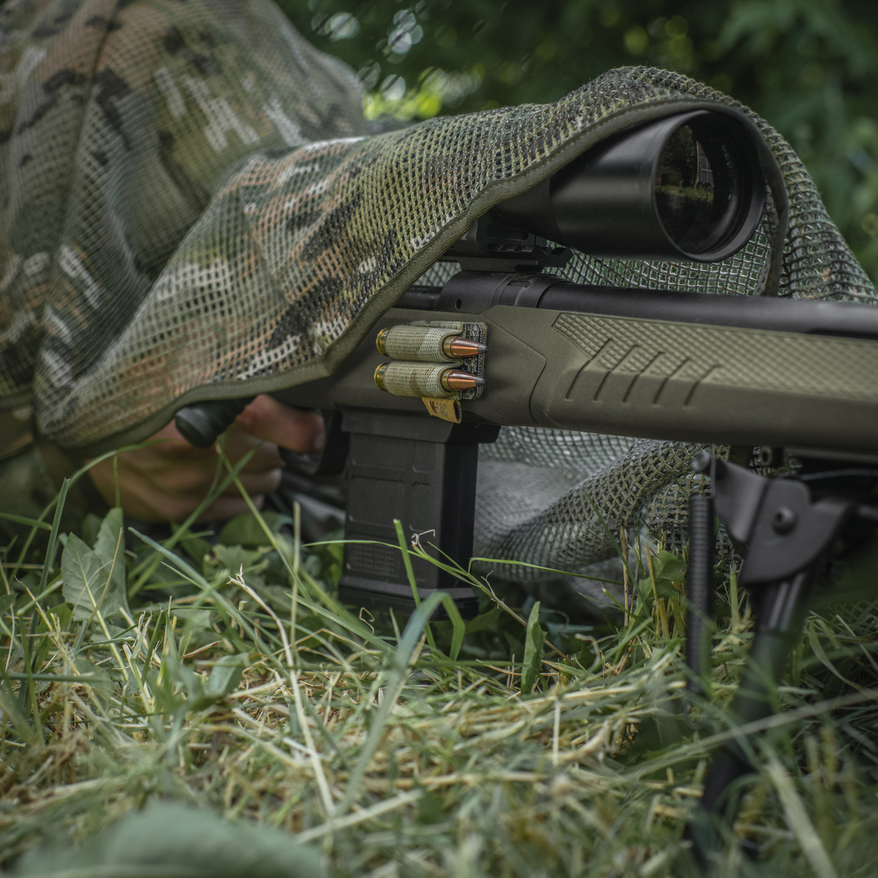 M-Tac Патронташ на липучке для 2-х патронов кал. 308 Multicam — 11