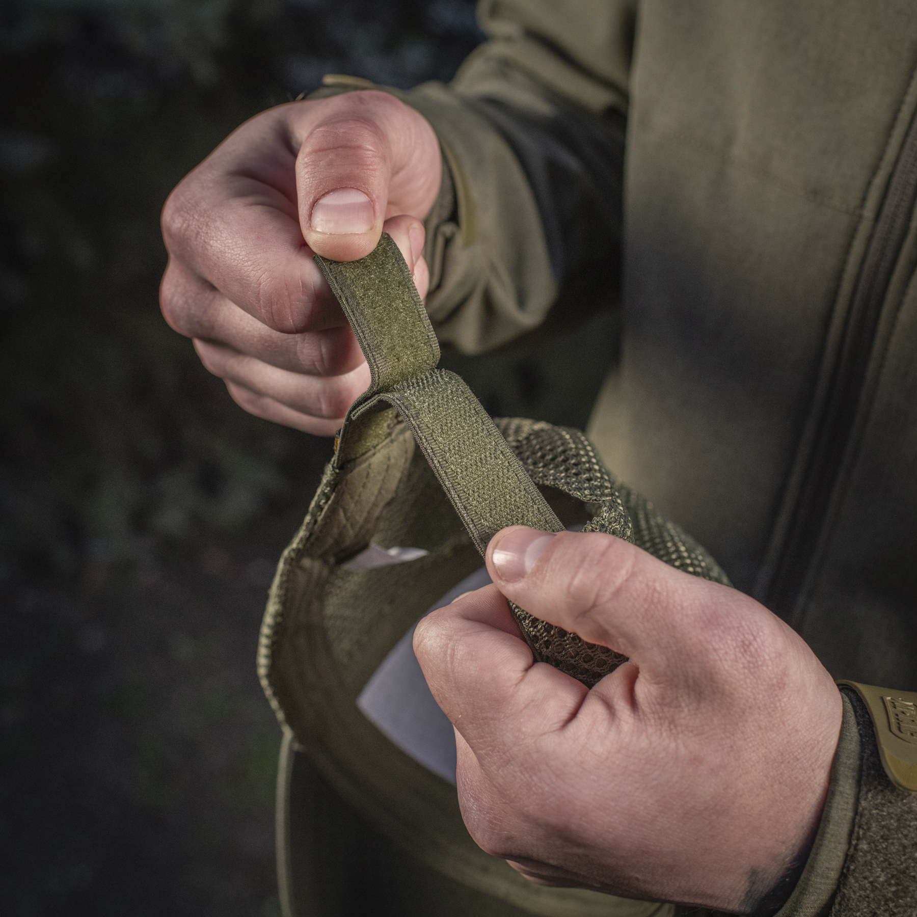 M-Tac бейсболка с сеткой Flex рип-стоп Army Olive — 17