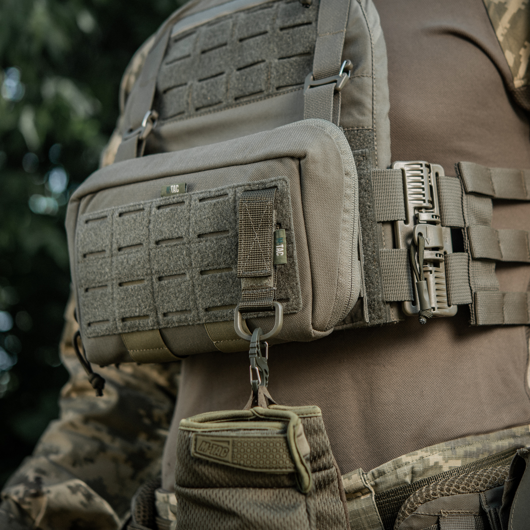 M-Tac крепление с D-кольцом Ranger Green — 14