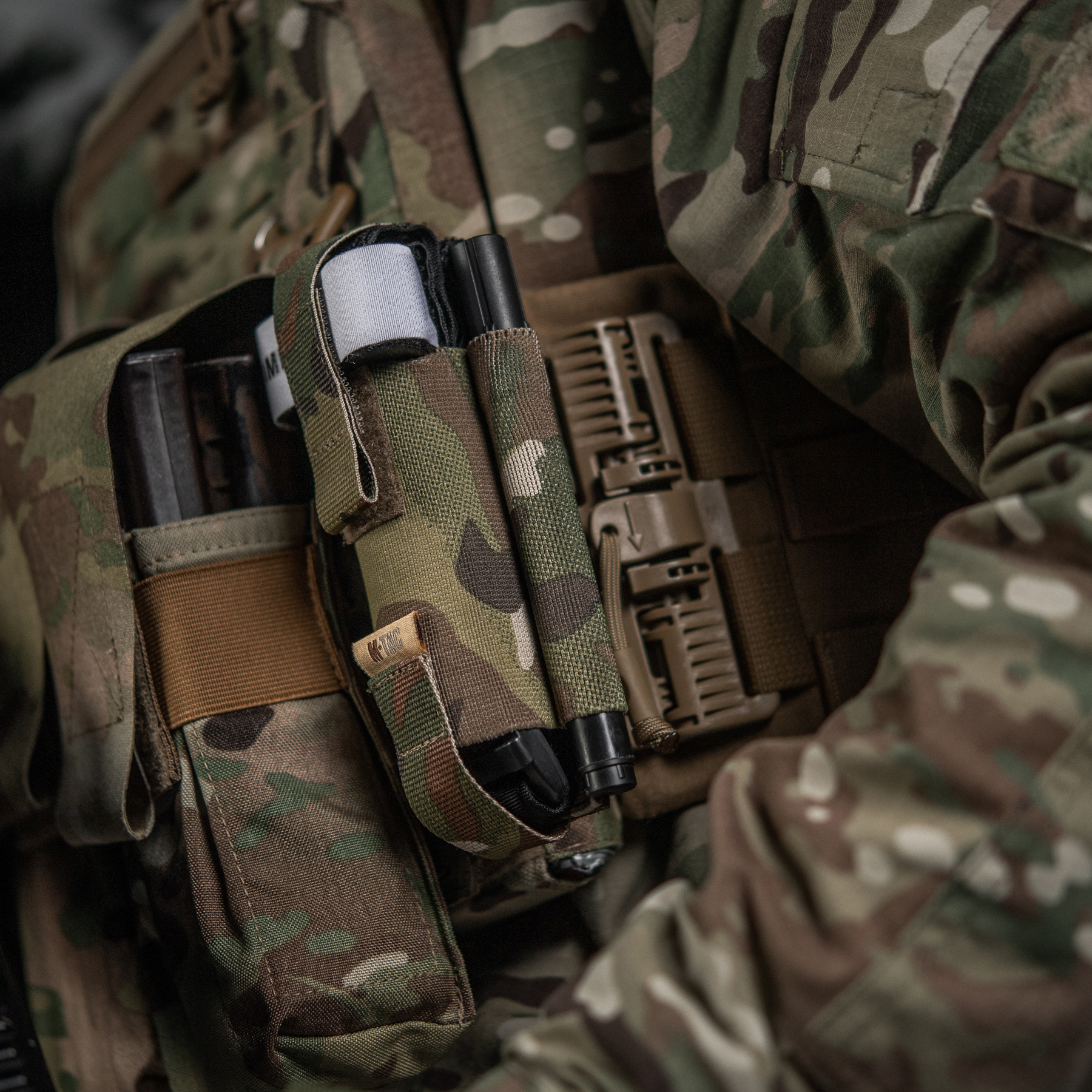 M-Tac подсумок для турникета эластичный на липучке Gen.III Multicam — 17