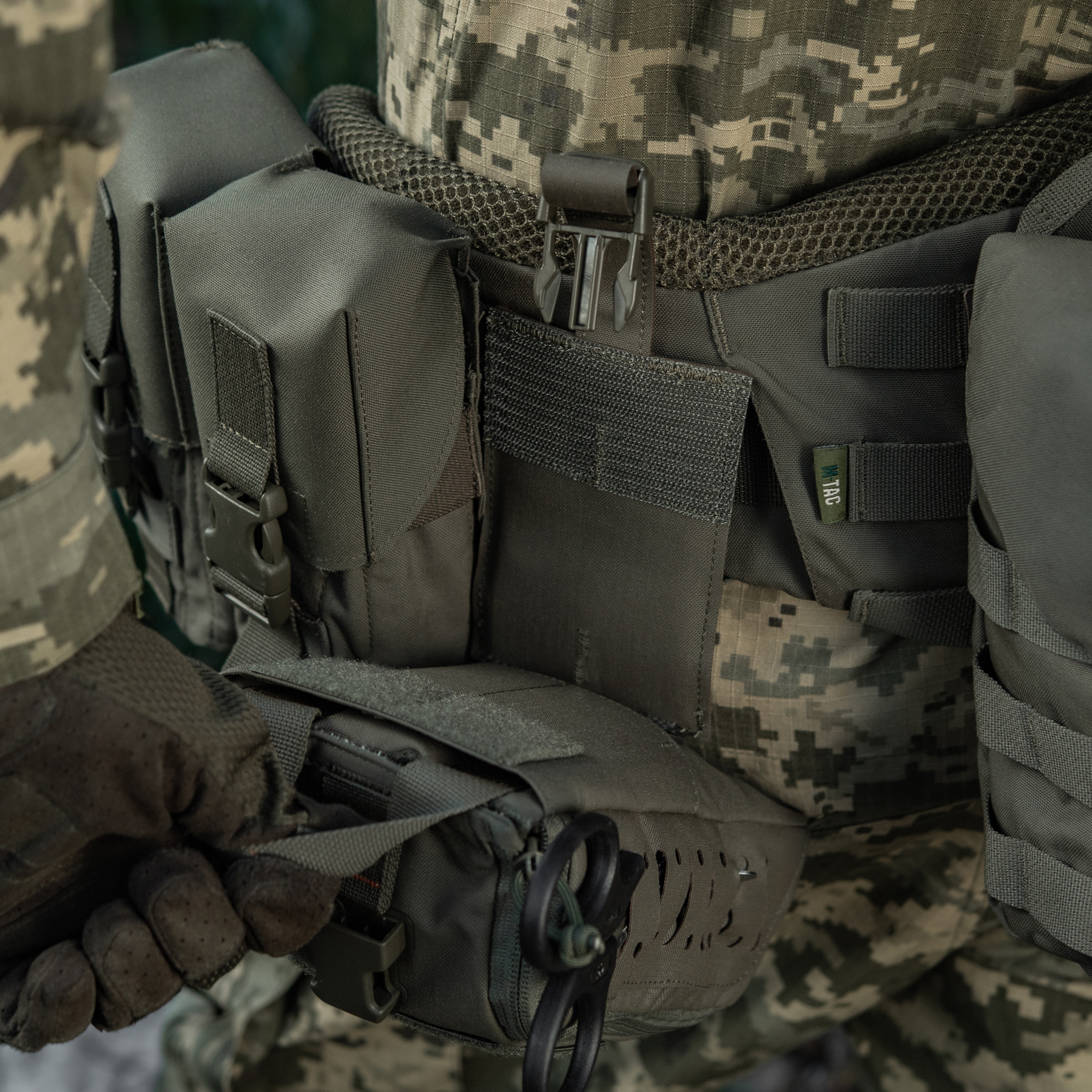M-Tac подсумок медицинский Elite Rip Off Gen.II Ranger Green — 24