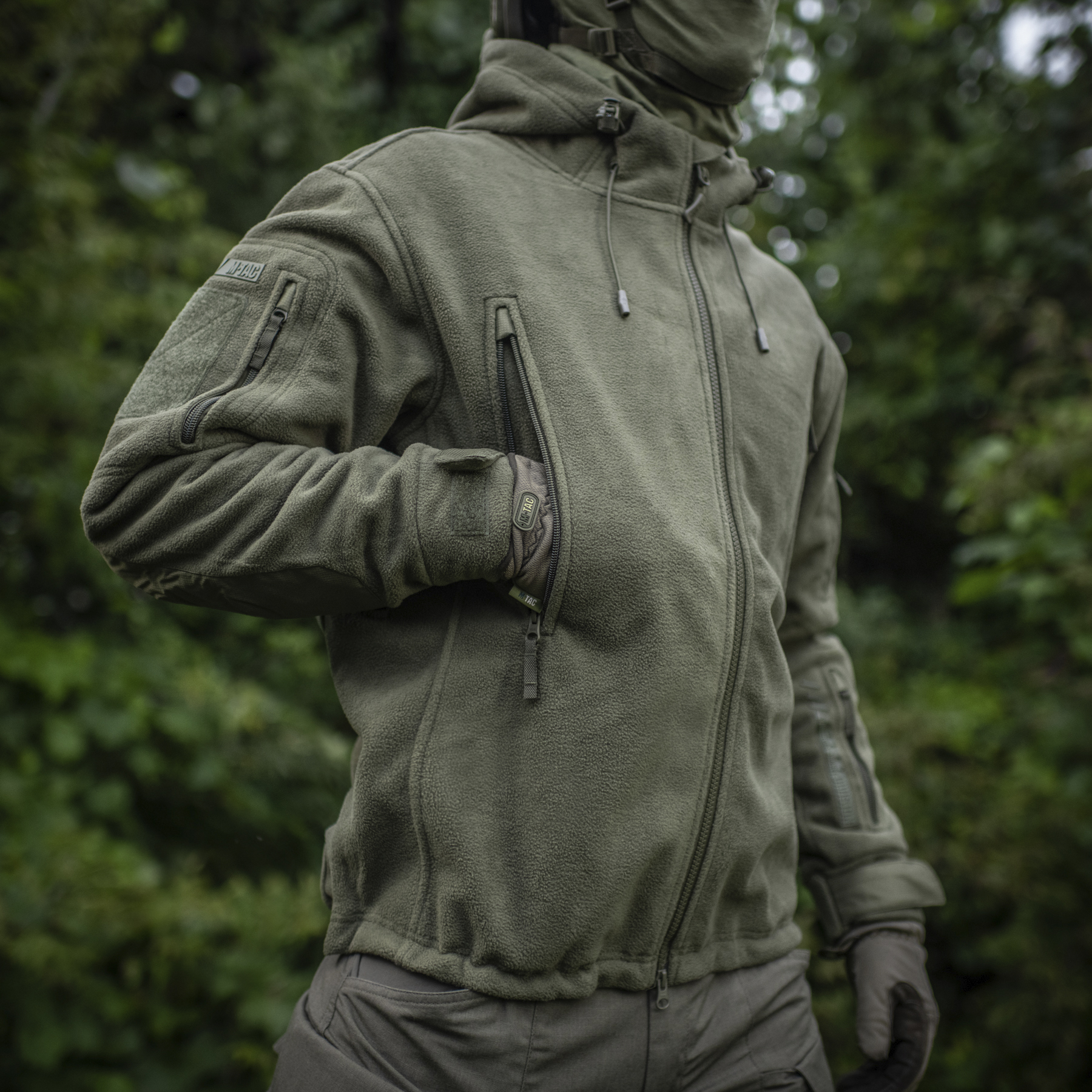 M-Tac куртка флисовая Windblock Division Gen.II Army Olive — 25