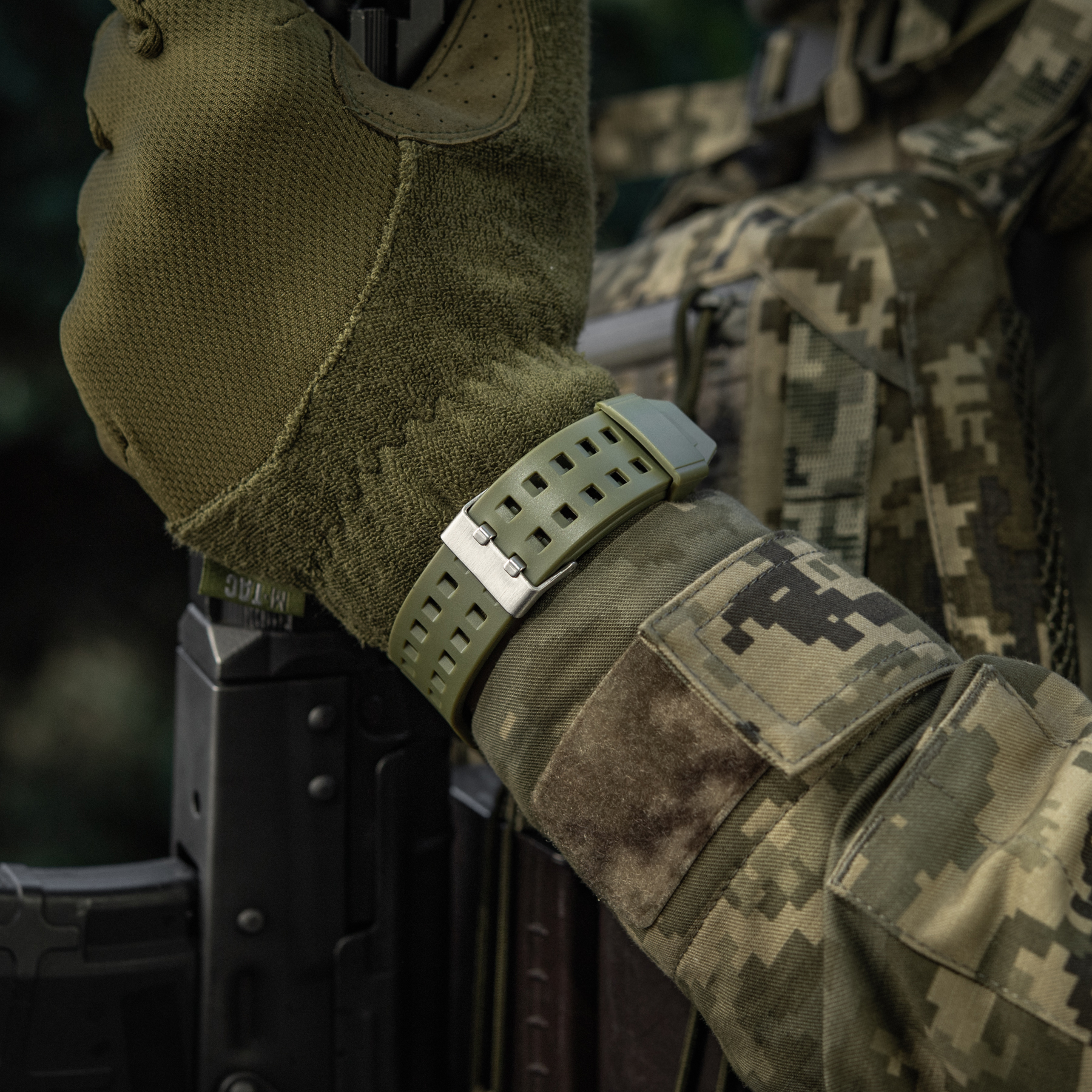 M-Tac часы тактические 2037 Army Green — 17