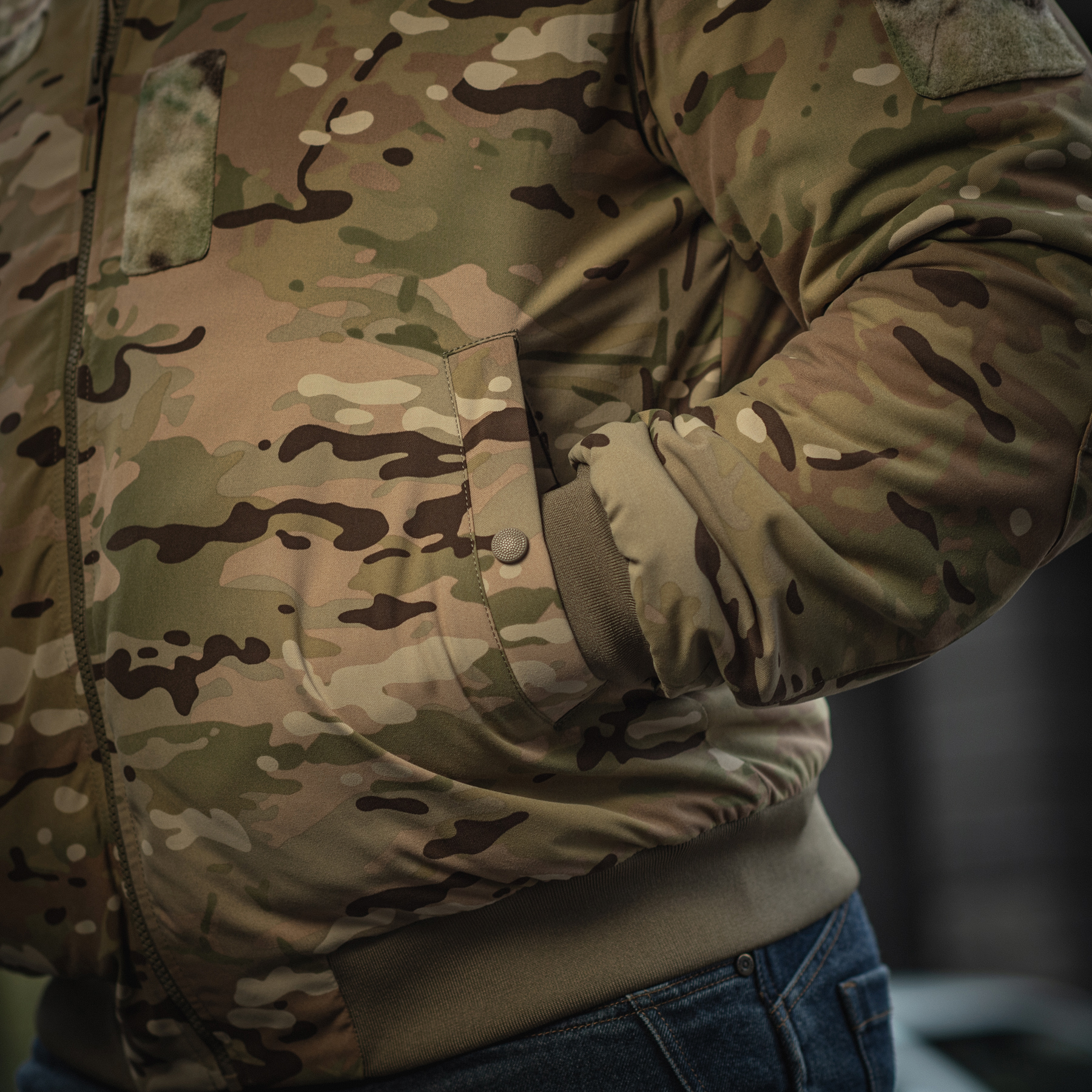 M-Tac куртка MA-1 Hooded Military Primaloft MC — 40