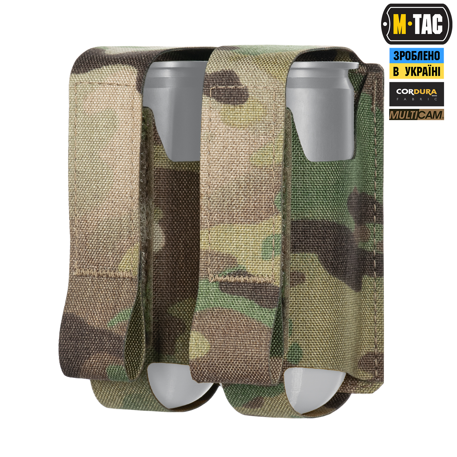 M-Tac подсумок ВОГ на 2 гранаты Multicam — 3