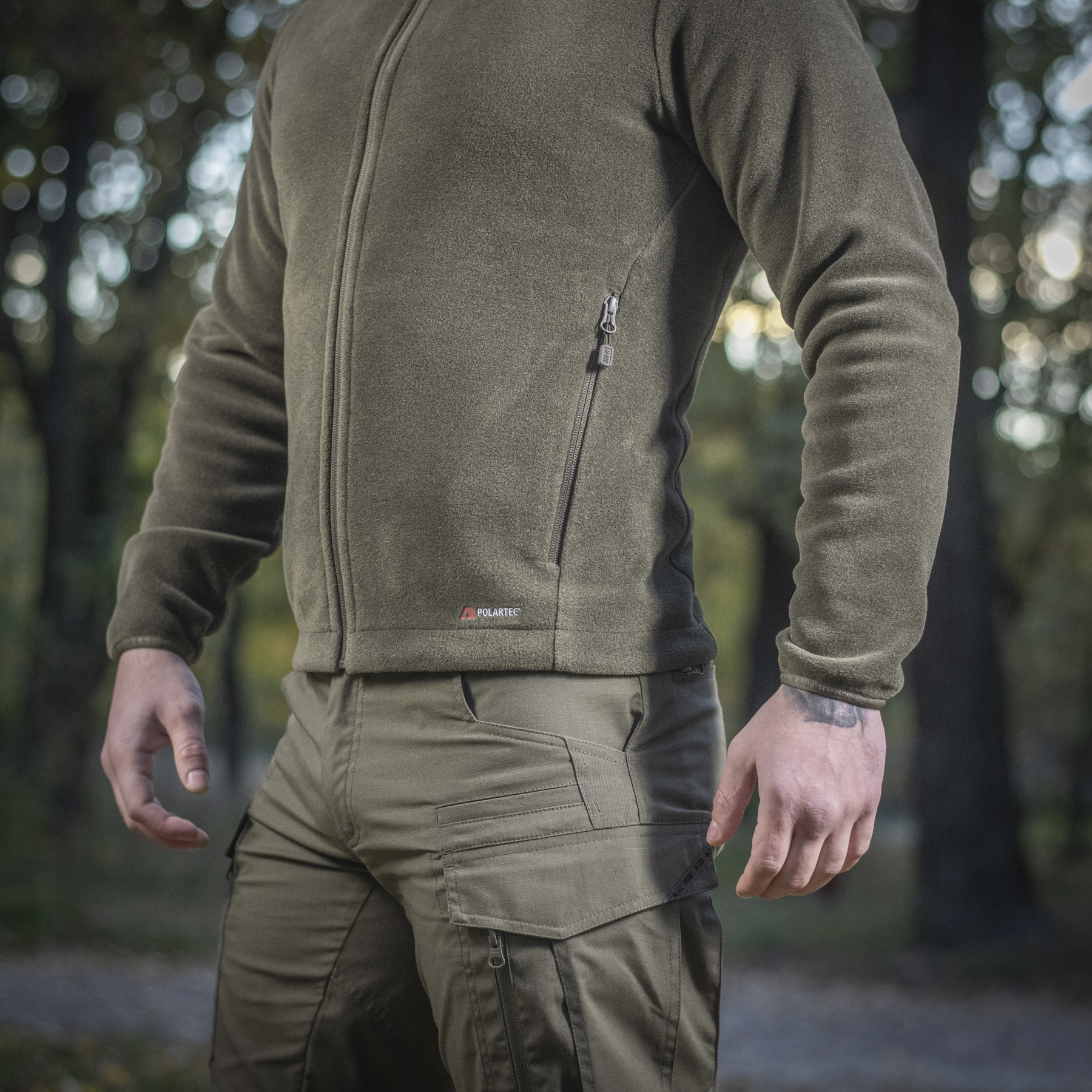 M-Tac кофта Nord Fleece Polartec Dark Olive — 11