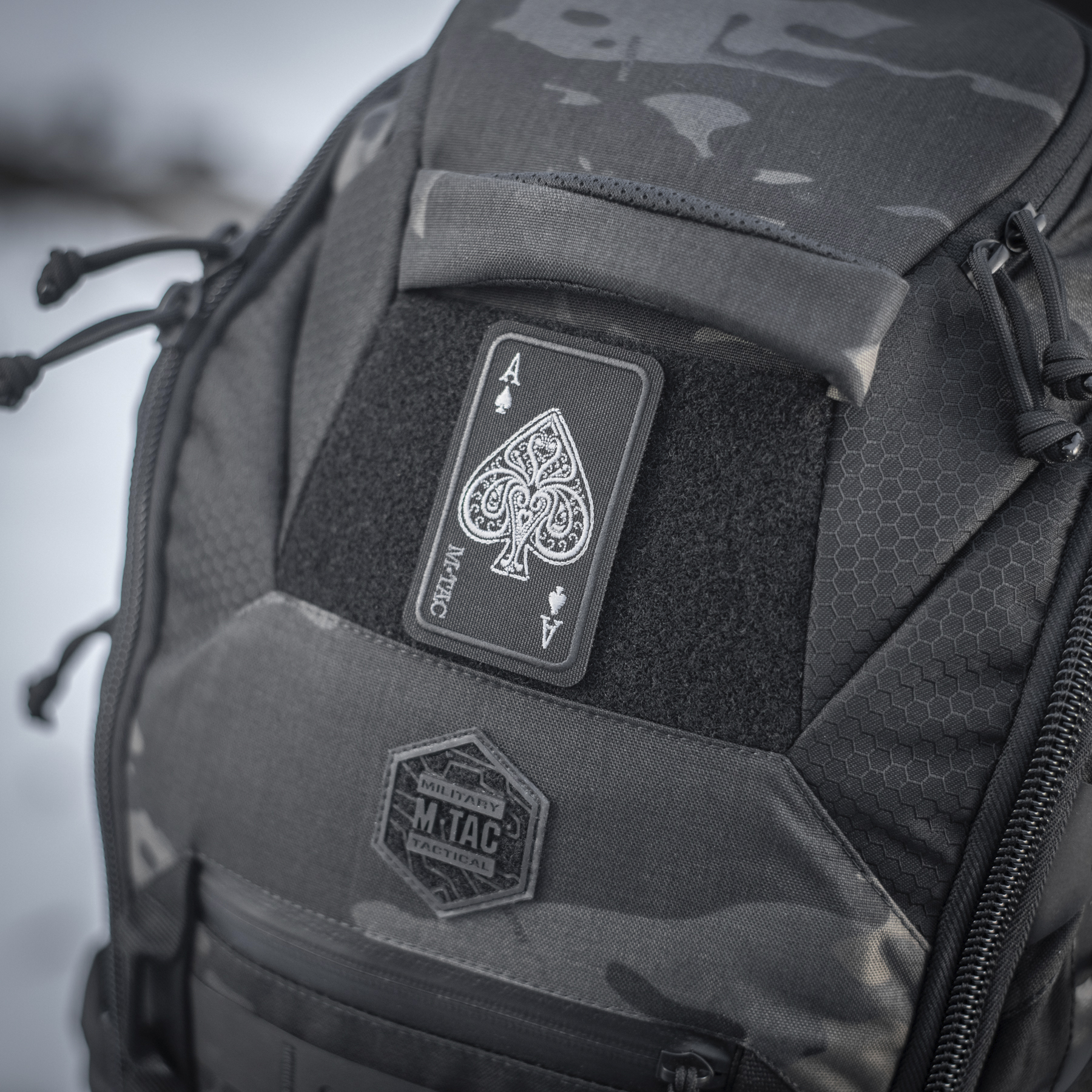M-Tac нашивка Ace of Spades (вышивка) Black — 5
