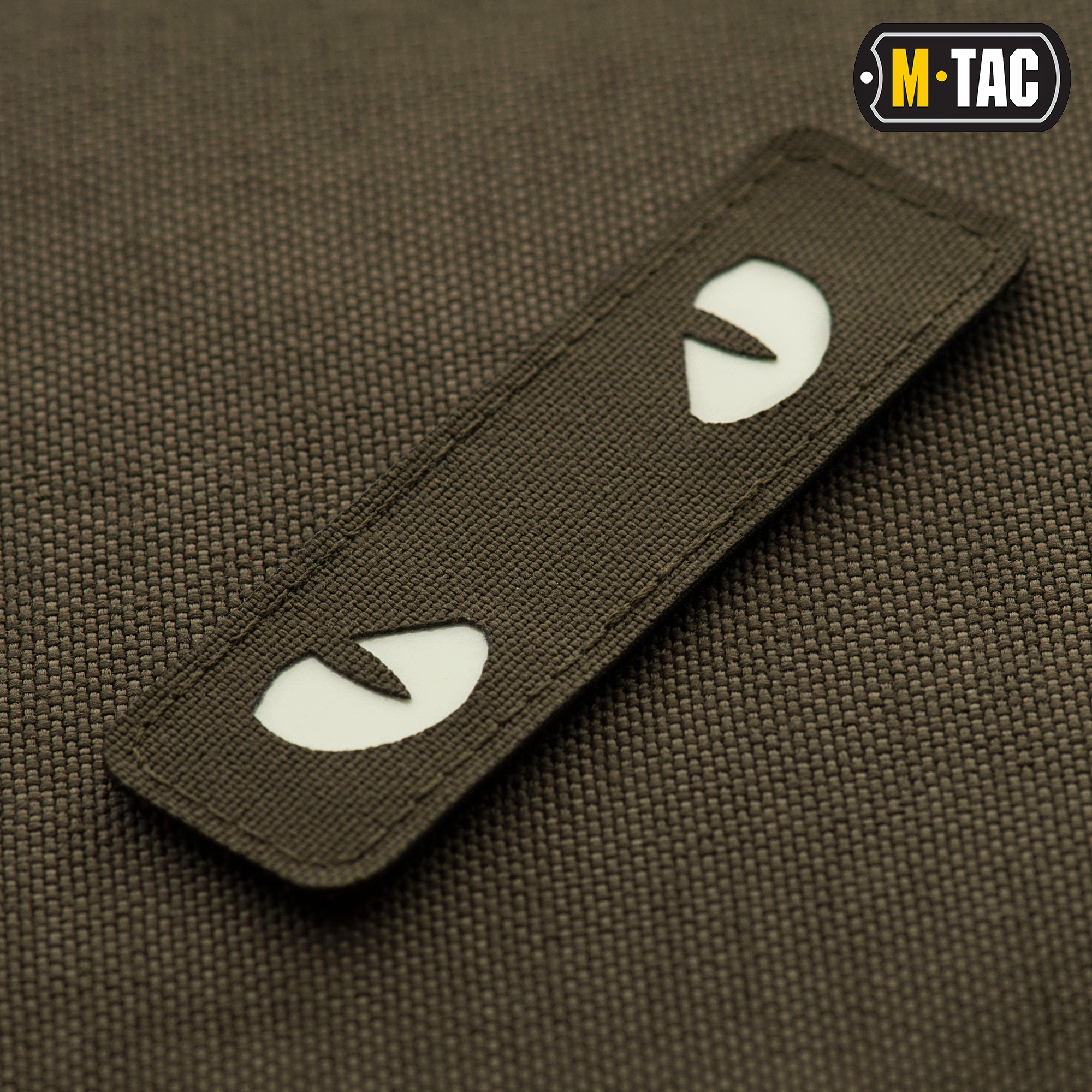 M-Tac нашивка Cat Eyes Laser Cut Ranger Green/GID — 4