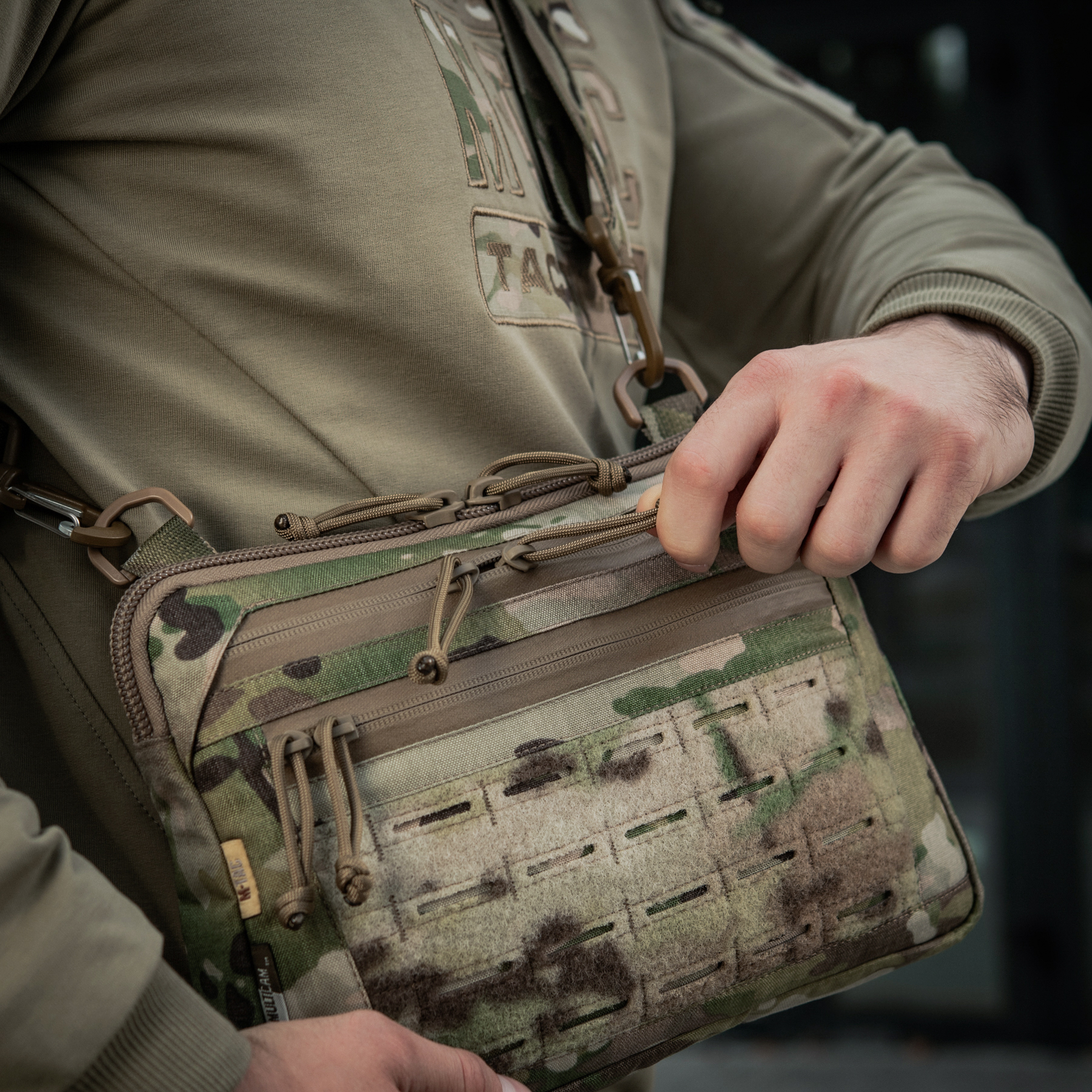 M-Tac сумка Admin Bag Medium Elite с липучкой Multicam — 19