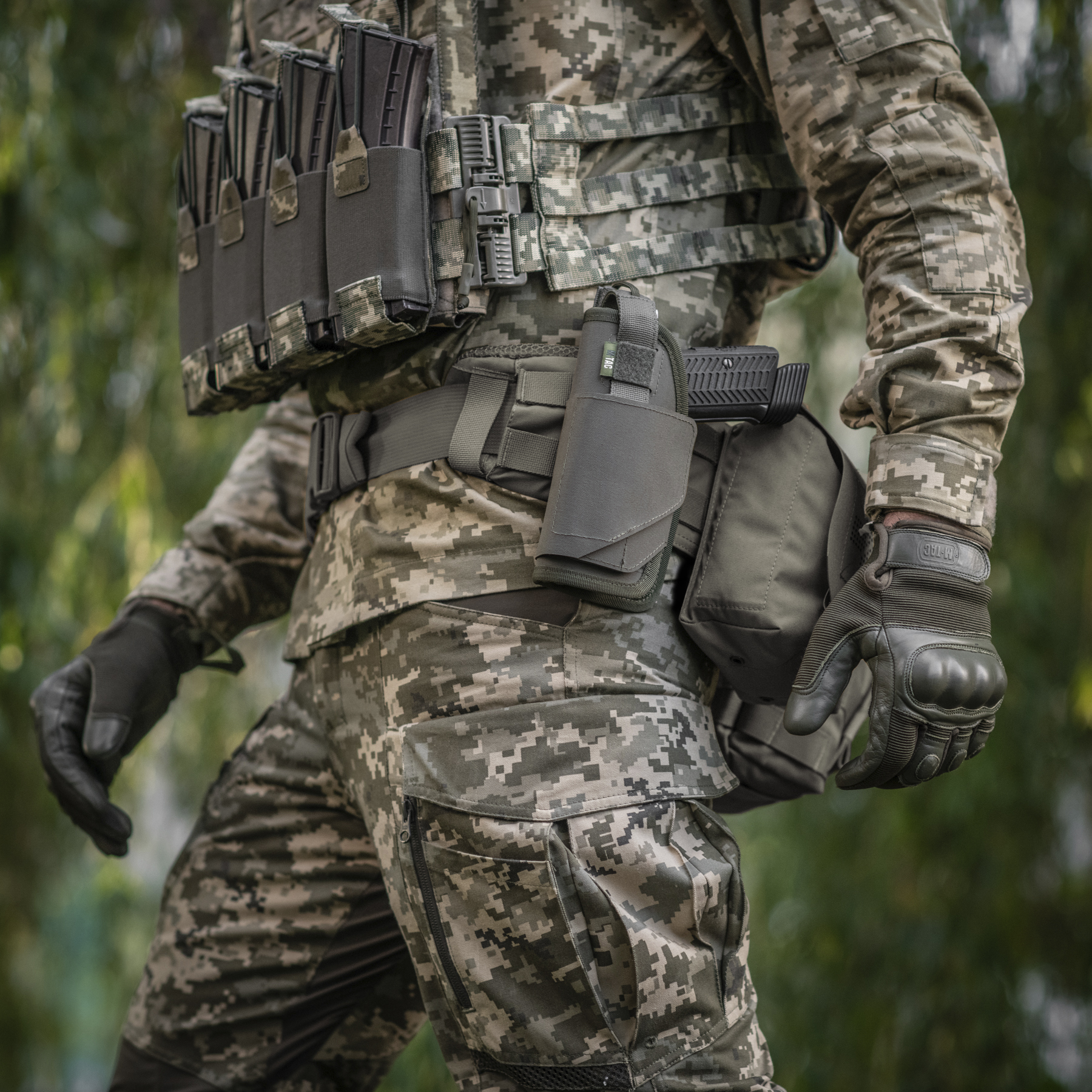 M-Tac кобура универсальная Elite Left Ranger Green — 13
