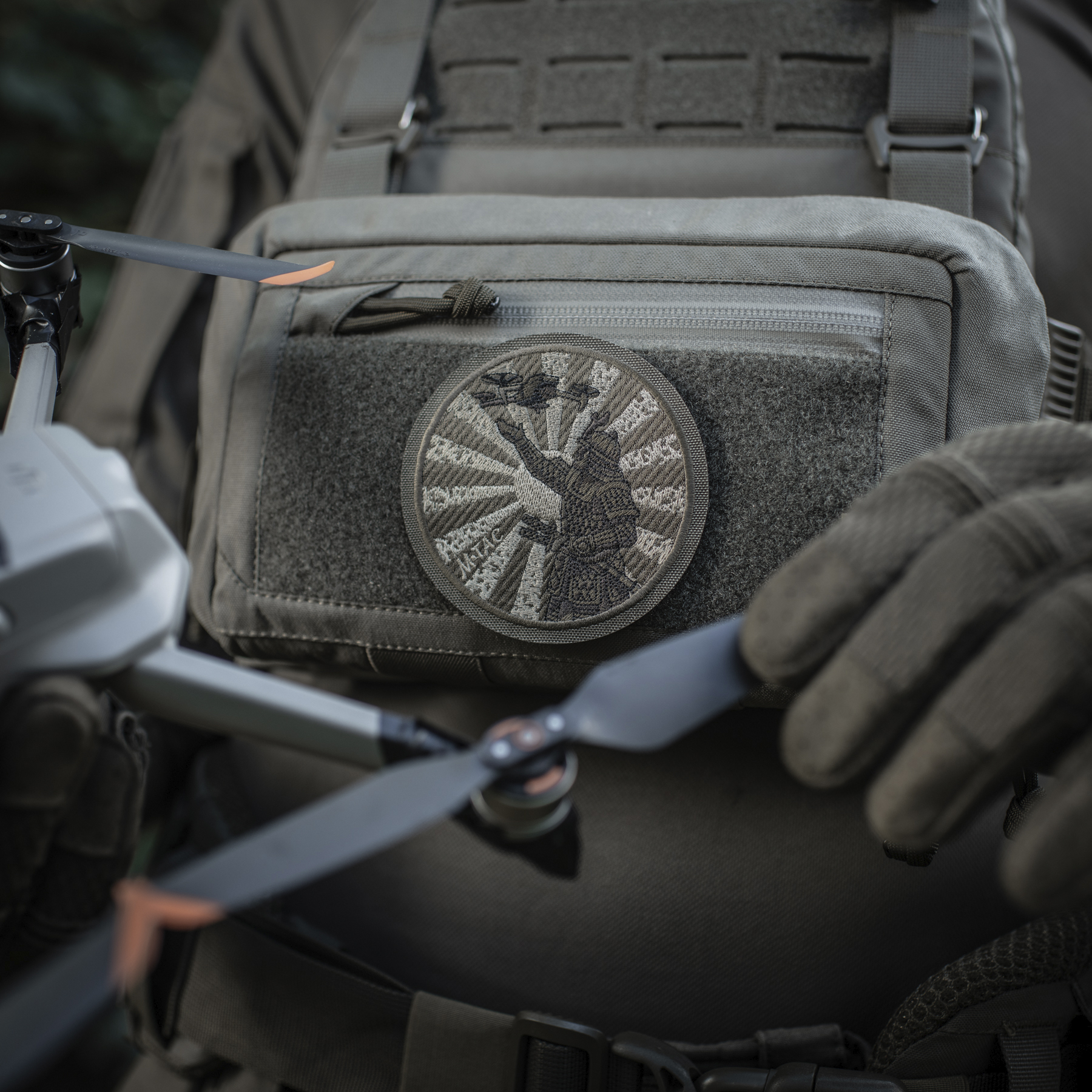 M-Tac нашивка Шлях Самурая (вышивка) Olive/Ranger Green — 10