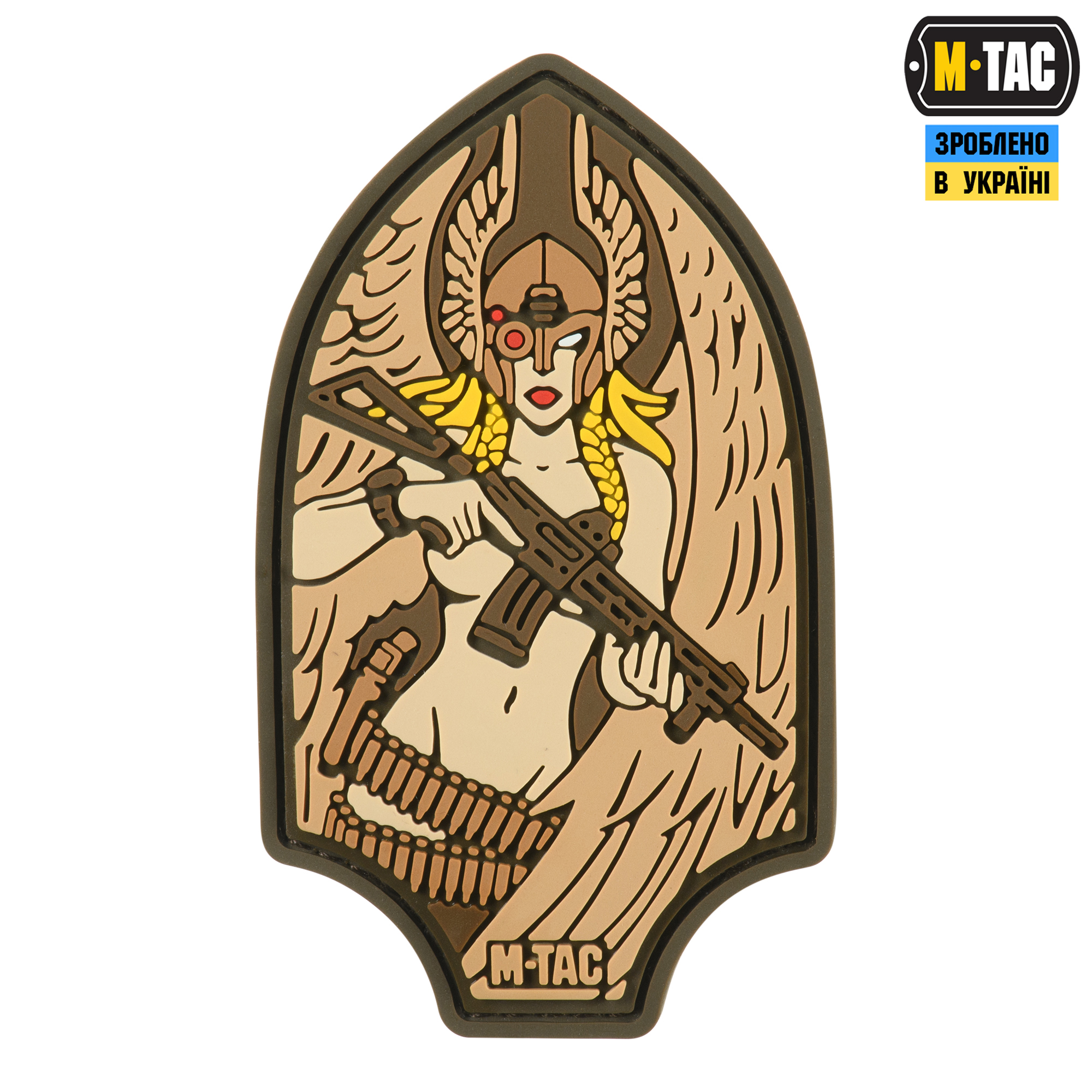 M-Tac нашивка Піка Валькірія PVC coyote — 2