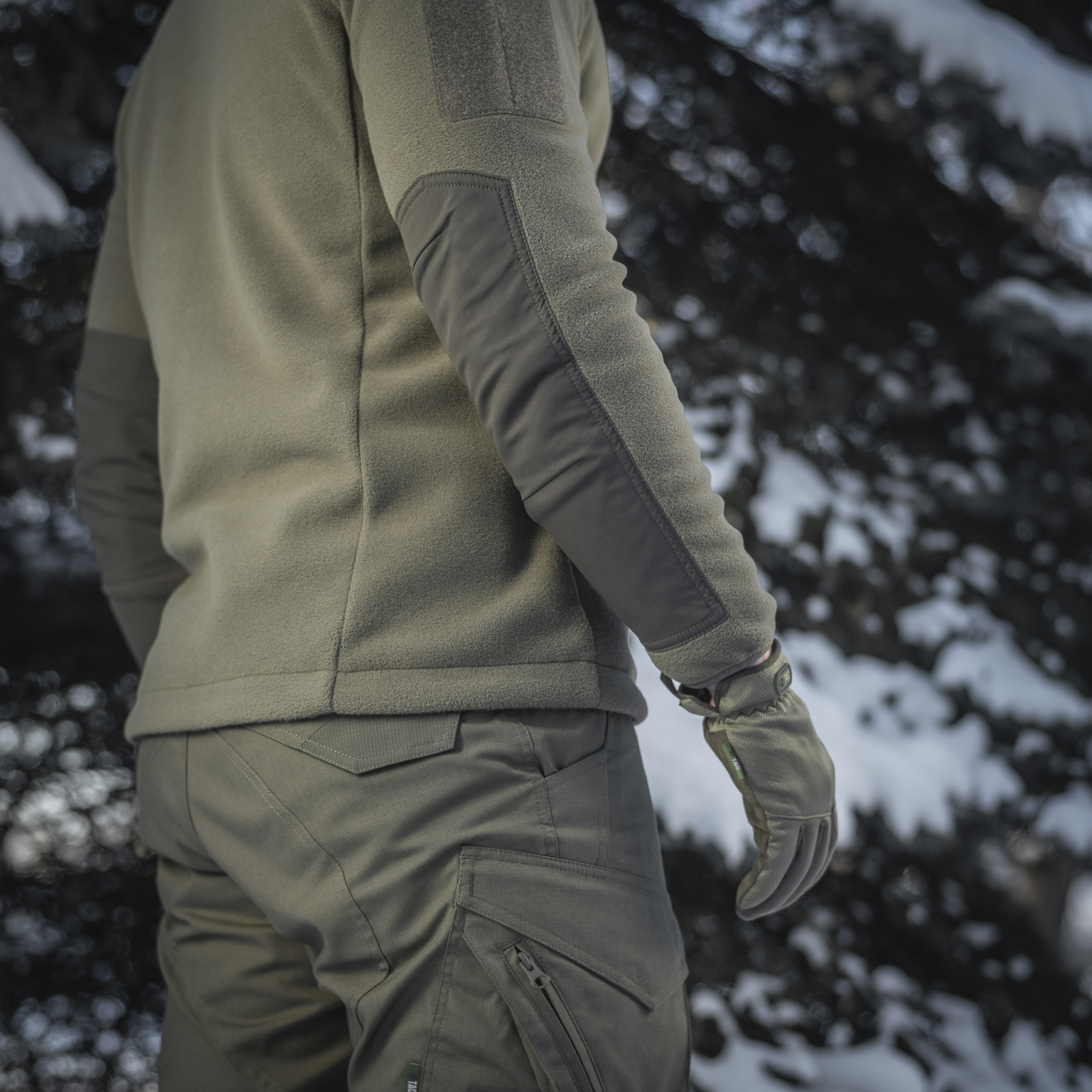 M-Tac куртка Combat Fleece Jacket Dark Olive — 16