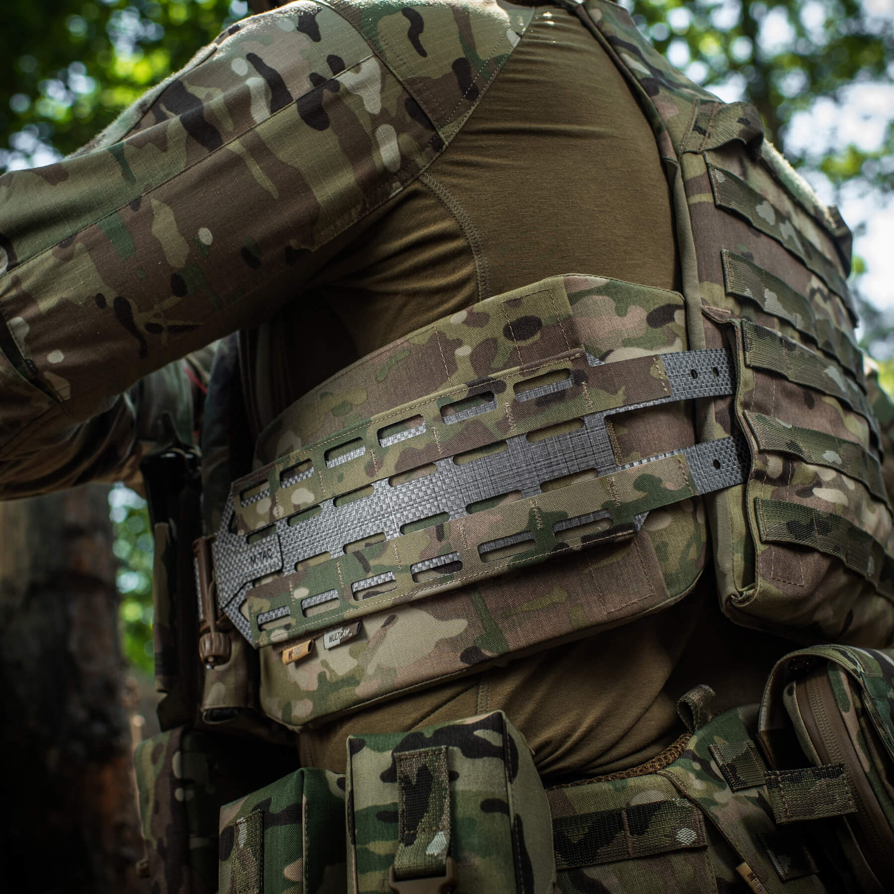 M-Tac плитоноска Cuirass Tiger Elite 2 класс защиты (размер плиты M) Multicam — 13