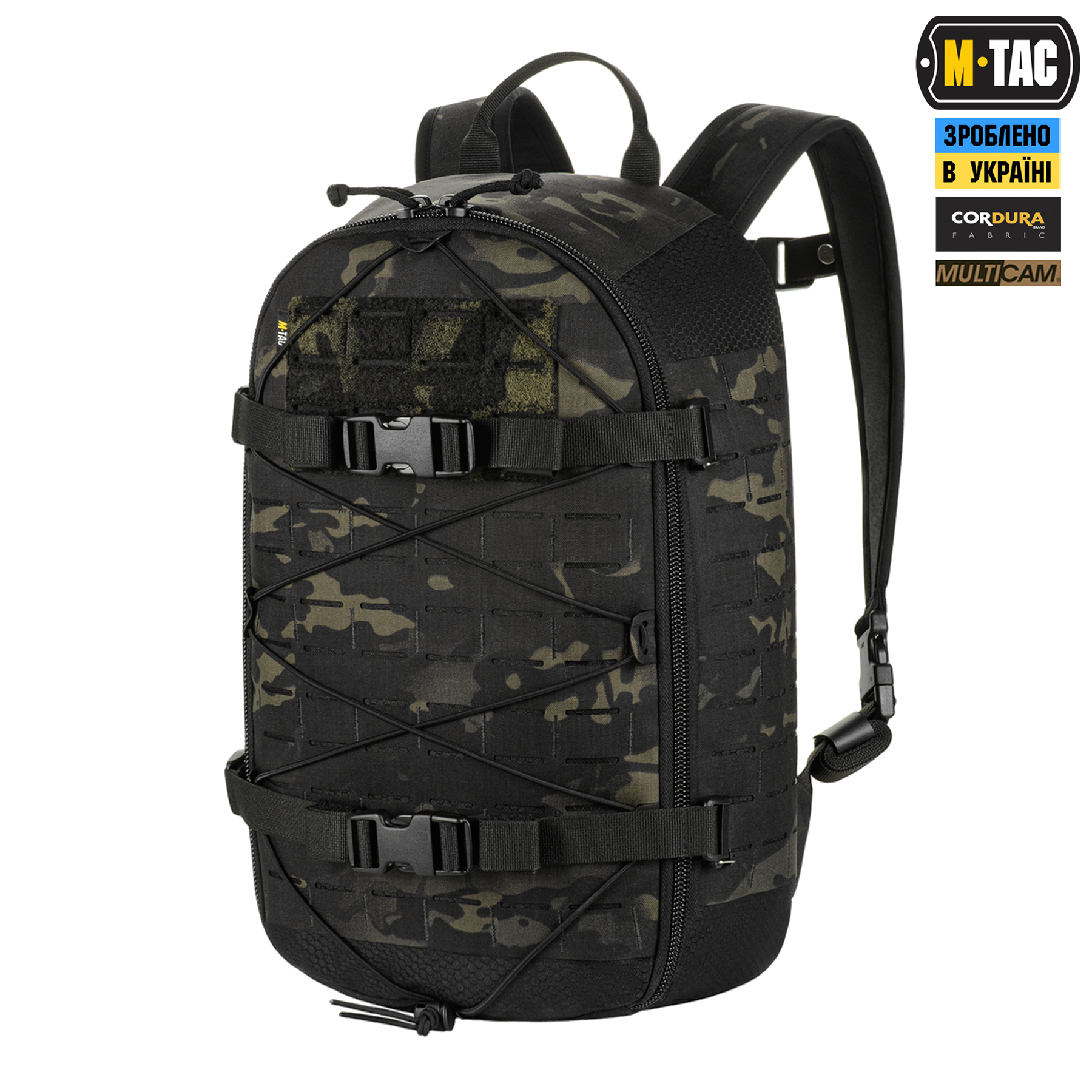 M-Tac рюкзак Sturm с эргономичными лямками X-Large Elite Gen.II Multicam Black — 2