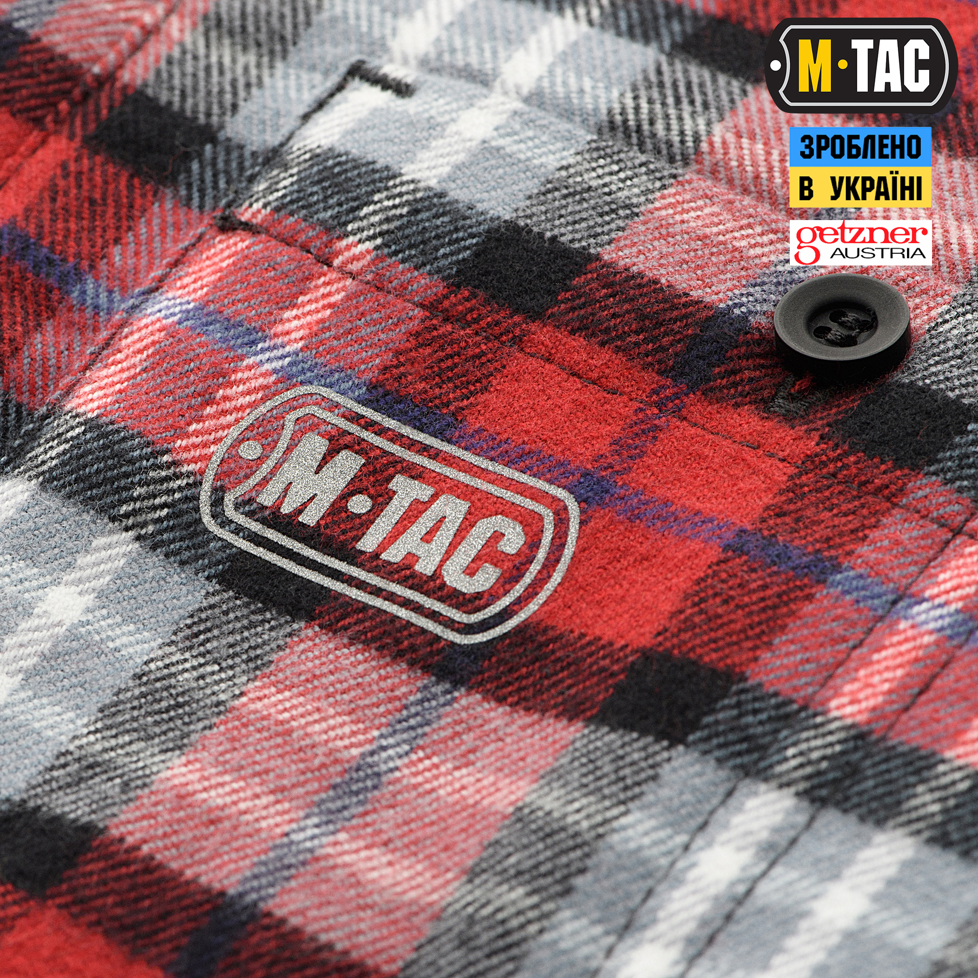 M-Tac рубашка Redneck Cotton Shirt Red — 20
