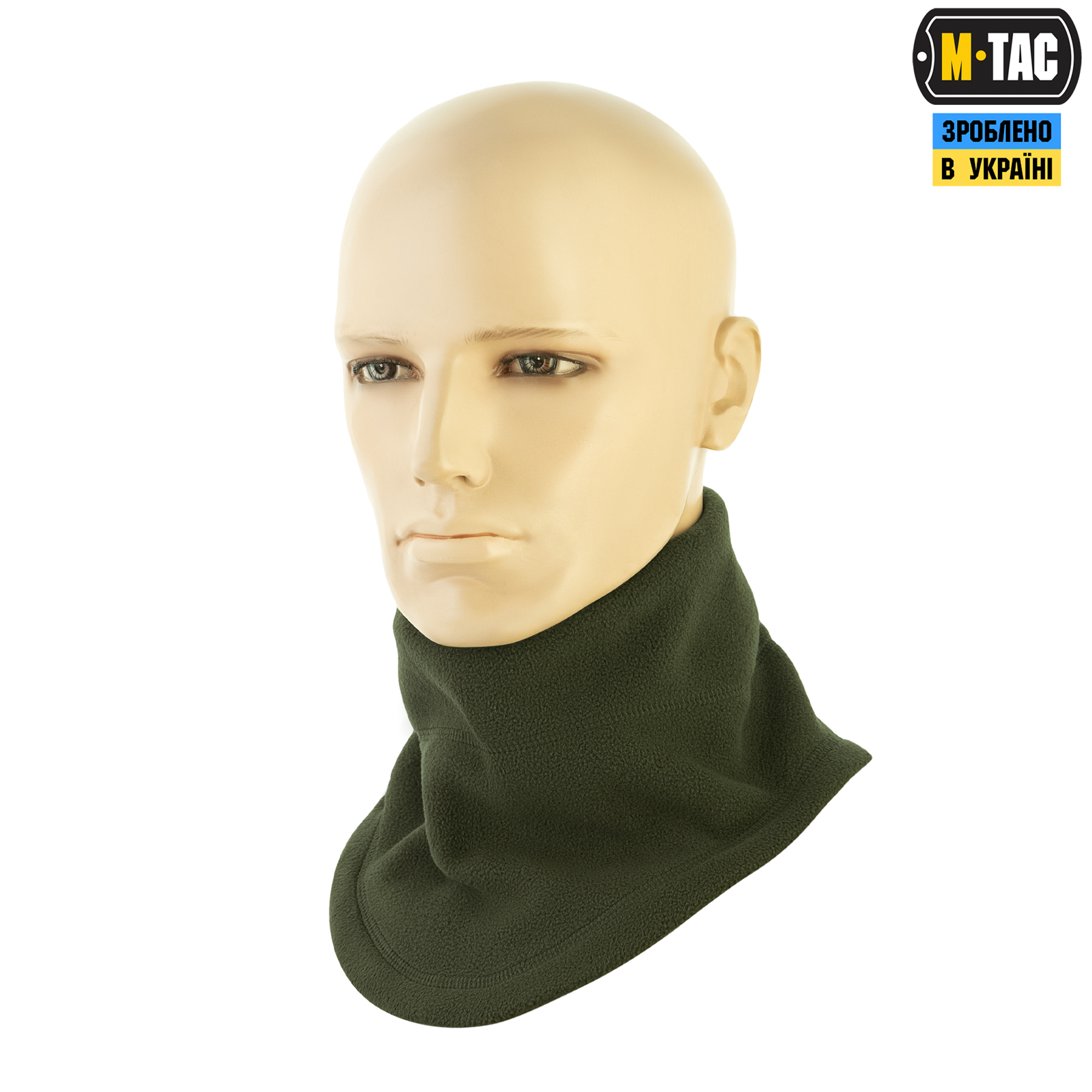 M-Tac шарф-труба анатомический с затяжкой Elite флис (320г/м2) Army Olive — 3
