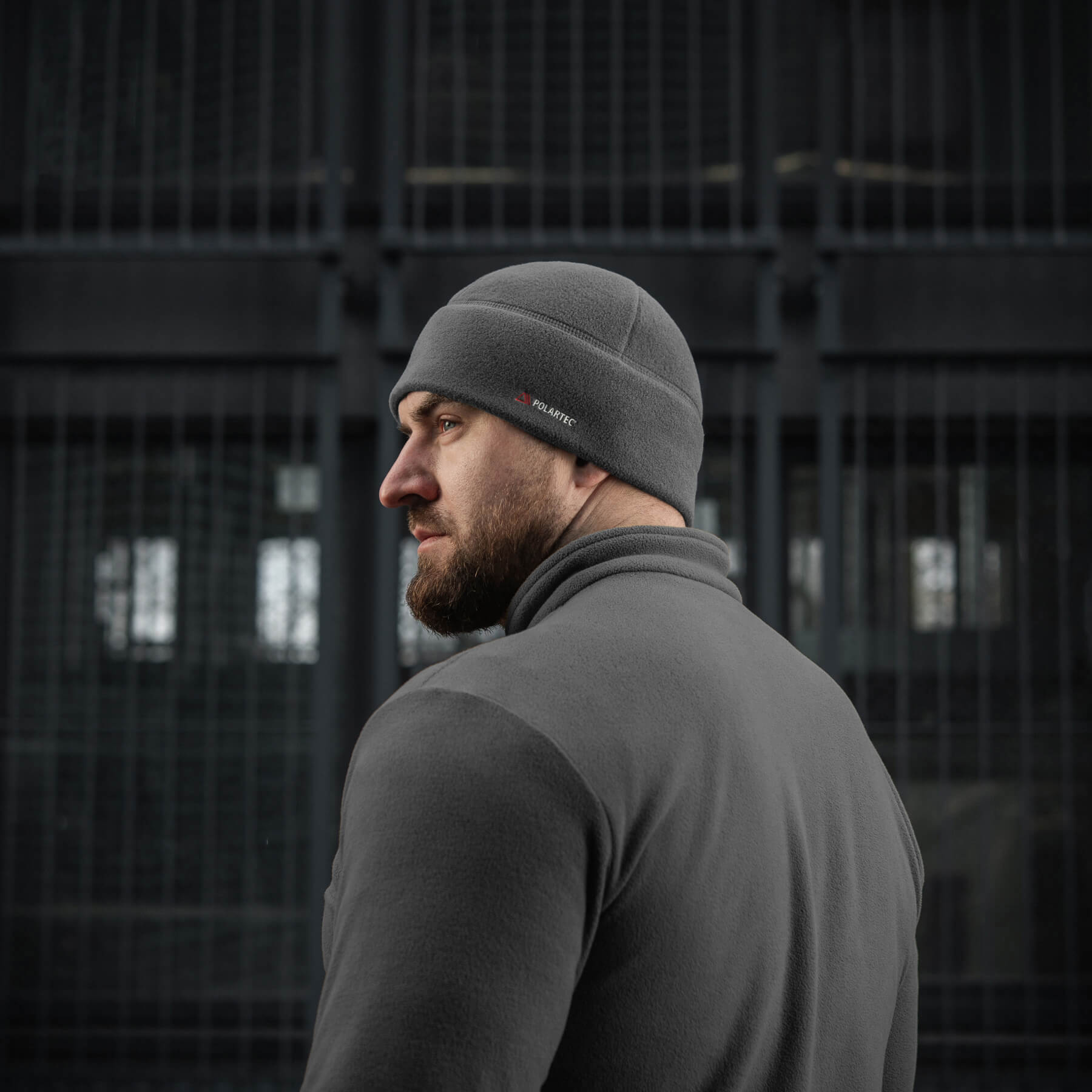 M-Tac шапка Watch Cap Polartec Cold Weather Dark Grey — 16