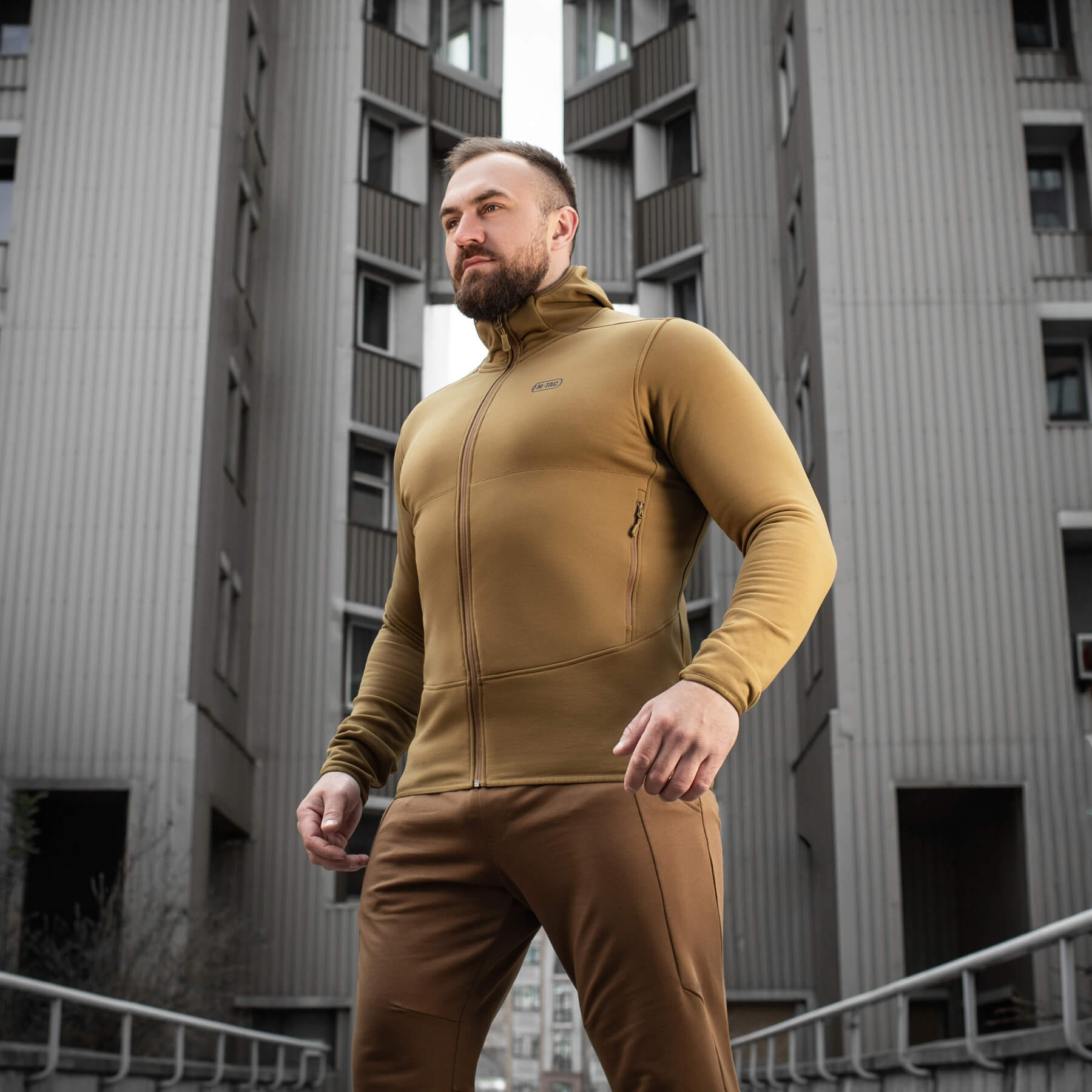 M-Tac кофта Shadow Fleece Polartec Coyote — 9