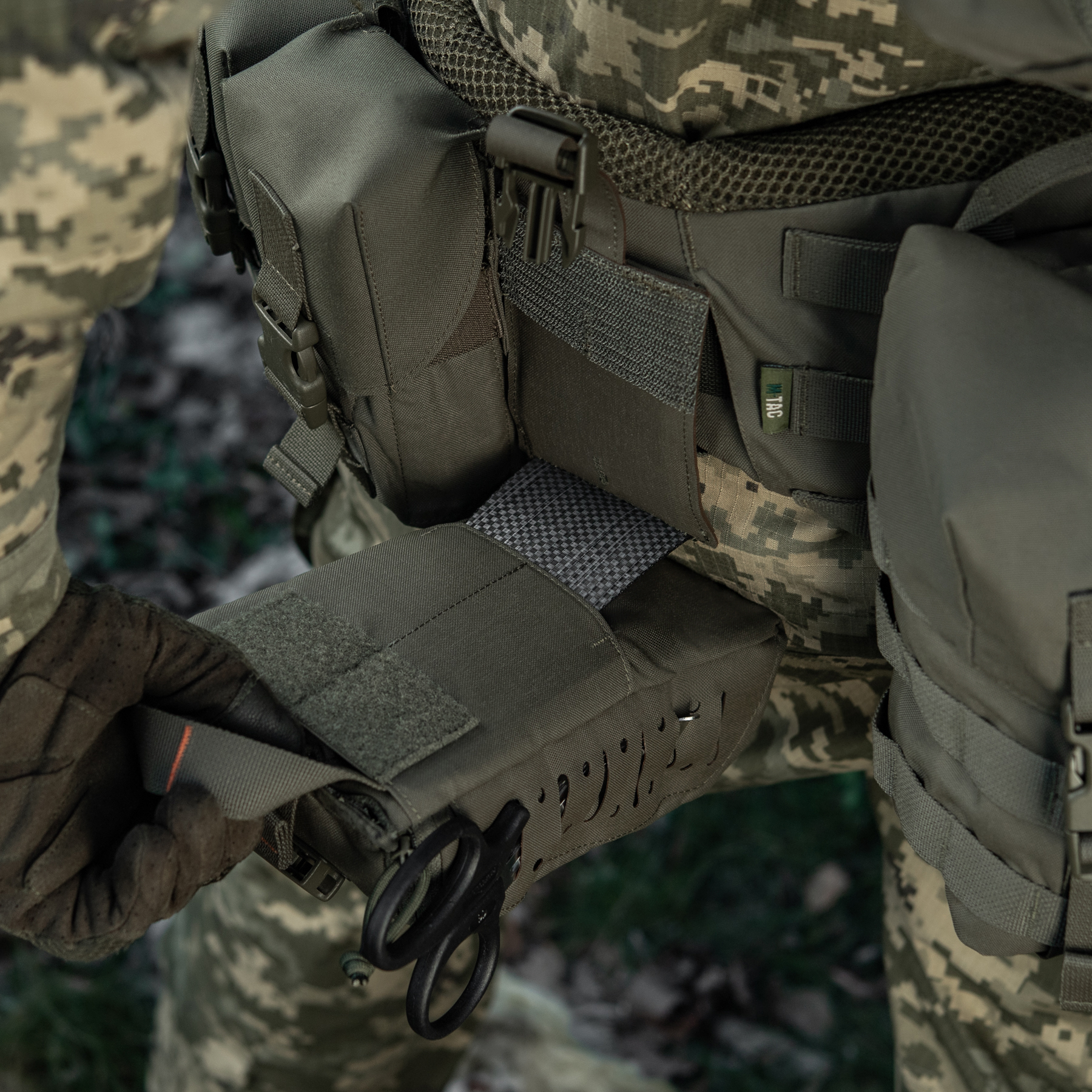 M-Tac подсумок медицинский Elite Rip Off Gen.II Ranger Green — 25