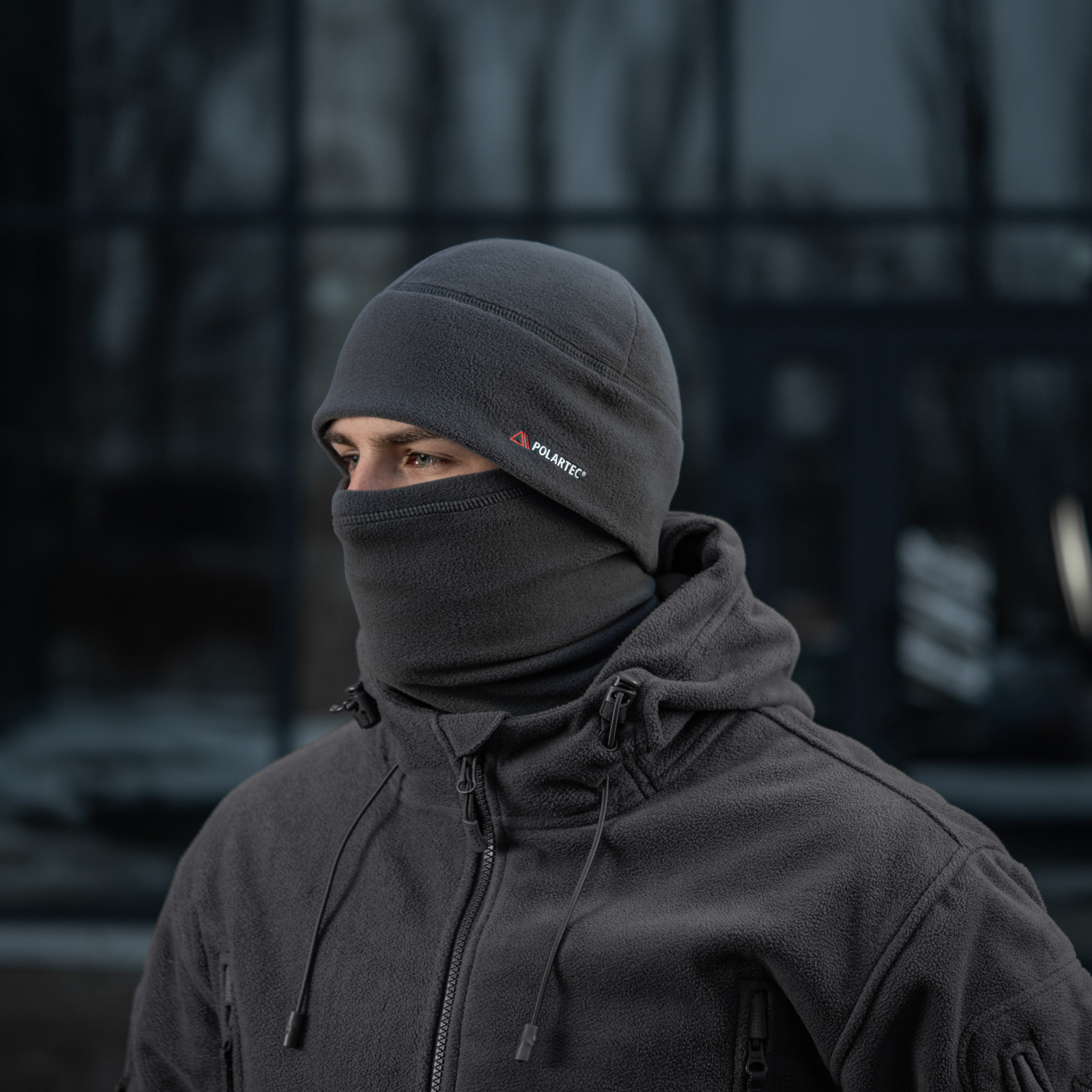 M-Tac шапка Watch Cap флис Light Polartec Dark Grey — 11