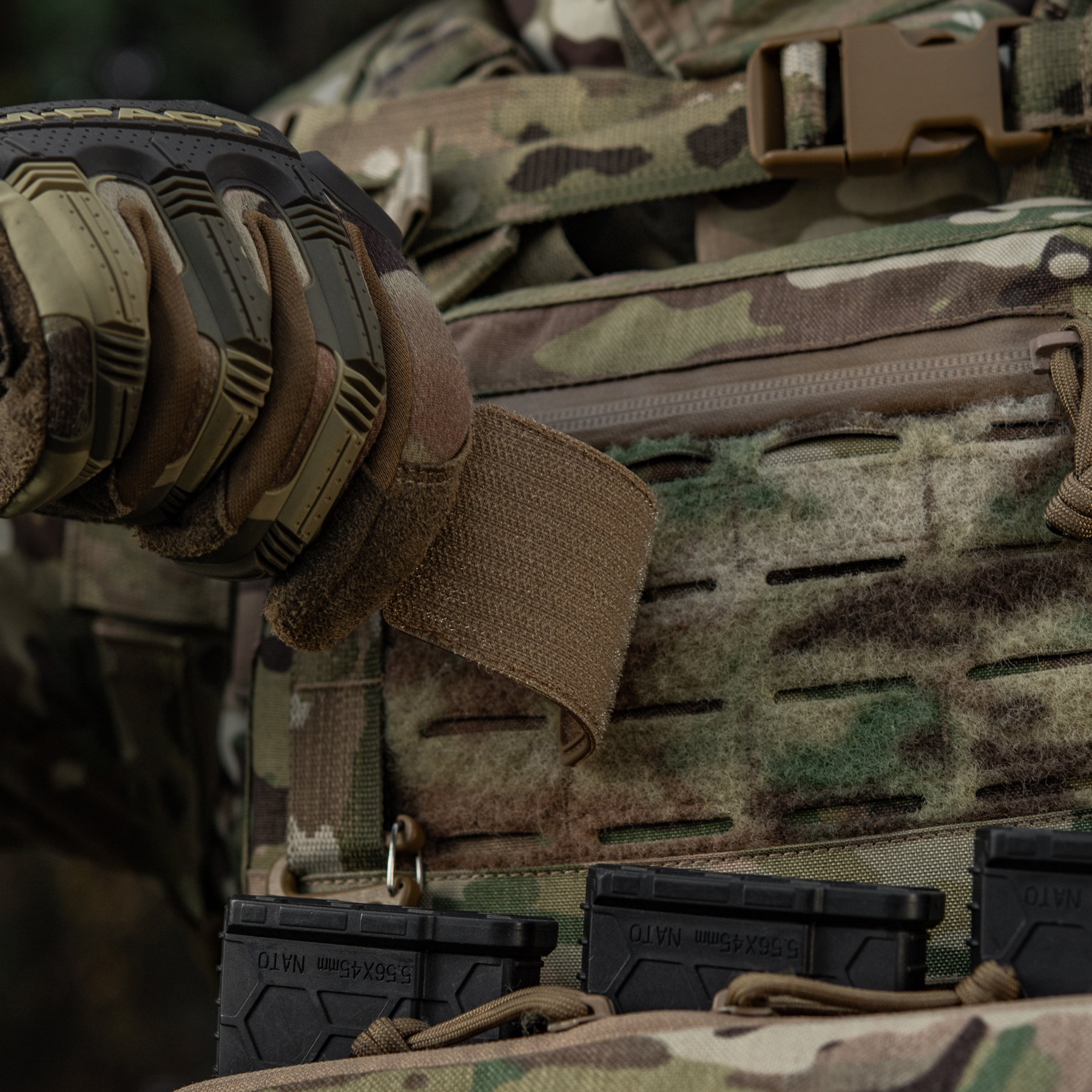 M-Tac нашивка AR-15 Velcro/PVC Coyote — 10