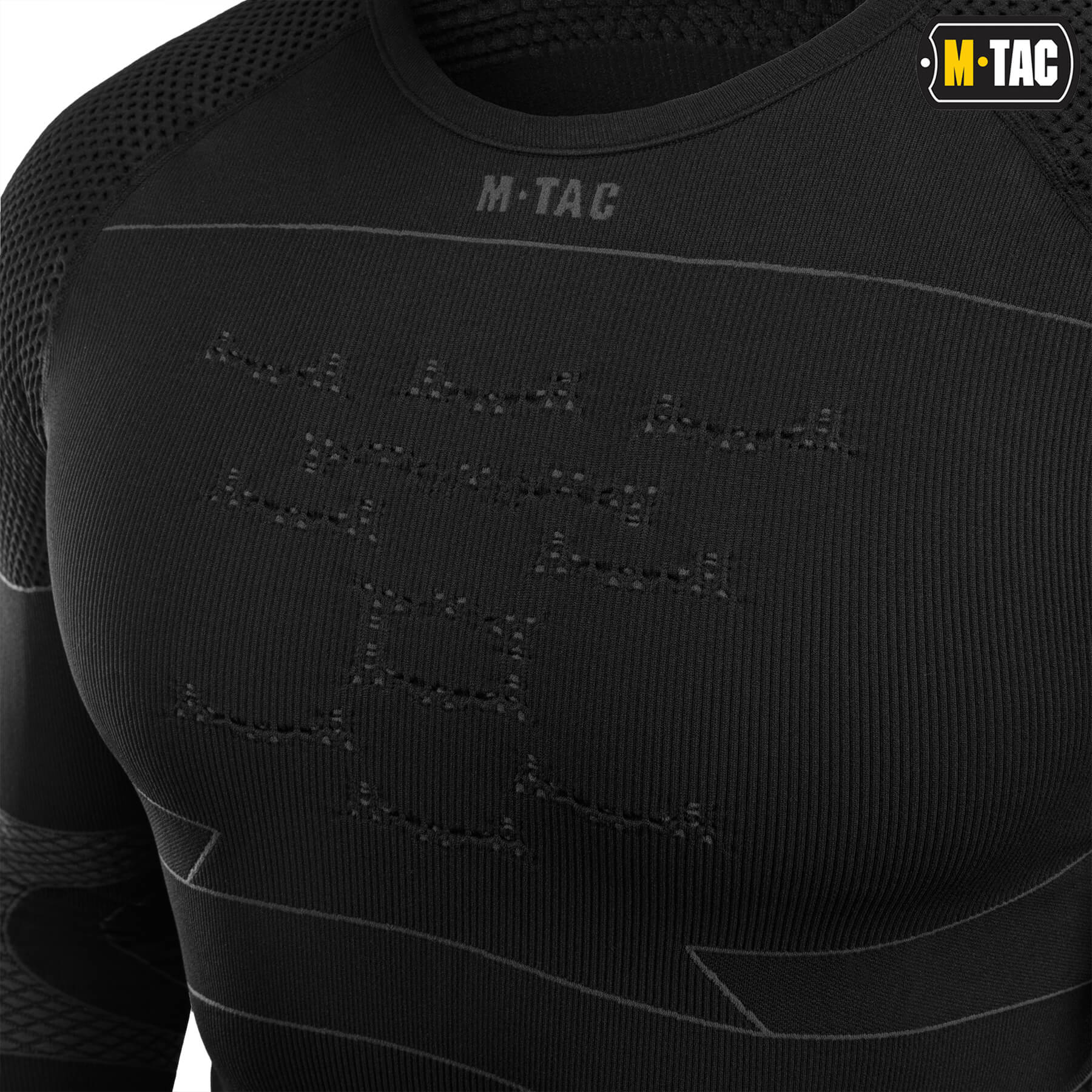 M-Tac терморубашка компрессионная Black/Dark Grey — 7