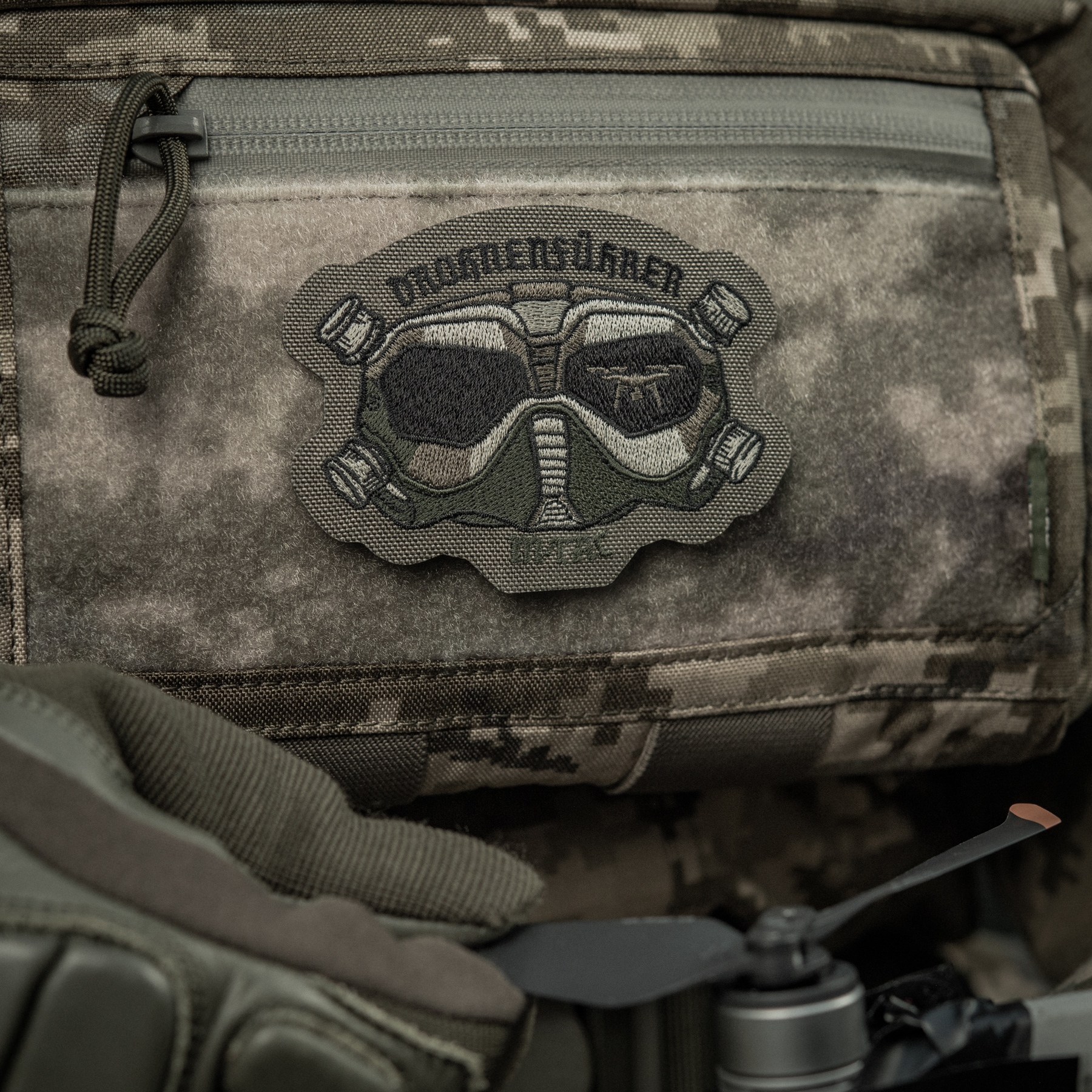 M-Tac нашивка Drohnenführer (вышивка) Ranger Green — 6
