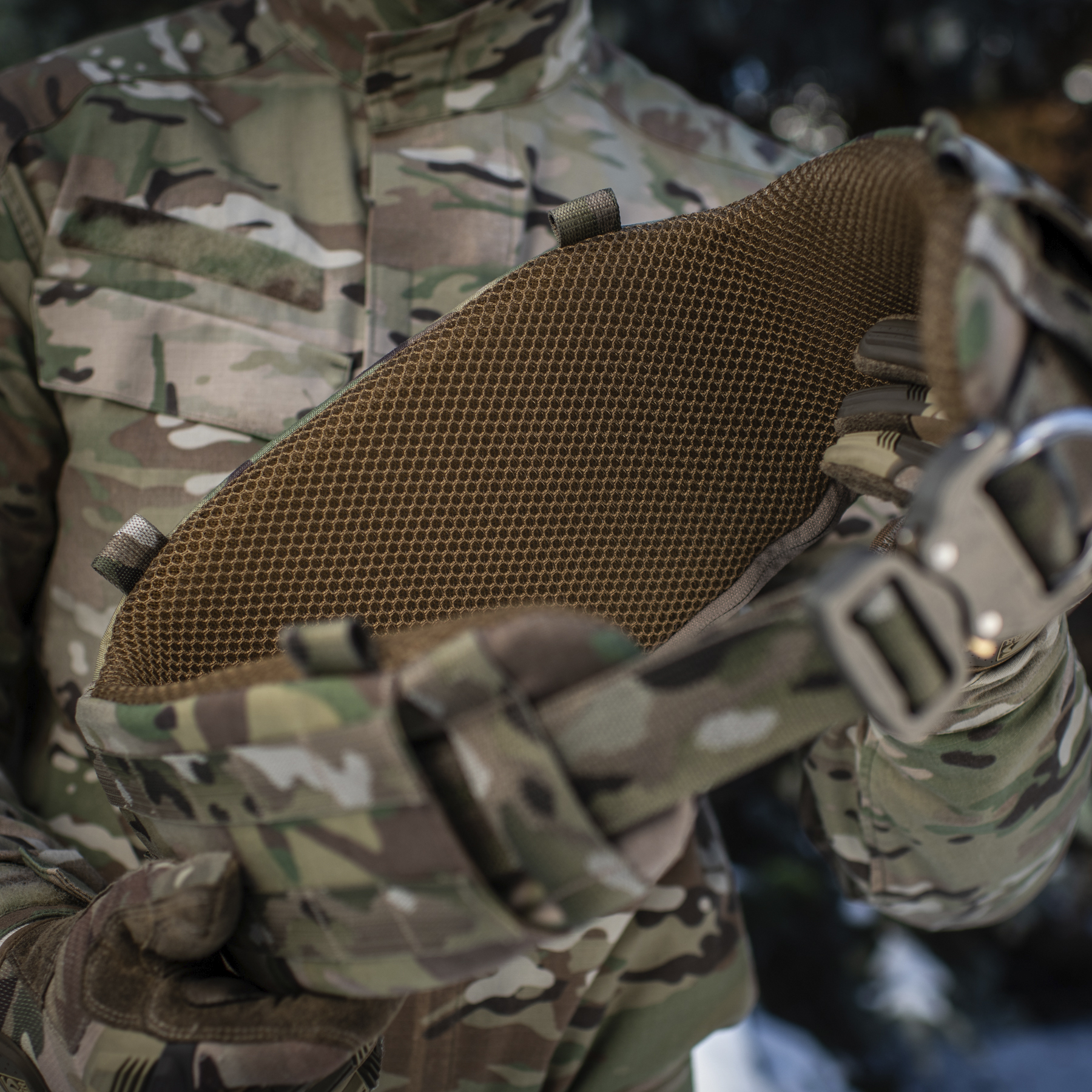 M-Tac пояс тактический War Belt ARMOR Tegris D-Ring Cobra Multicam — 15