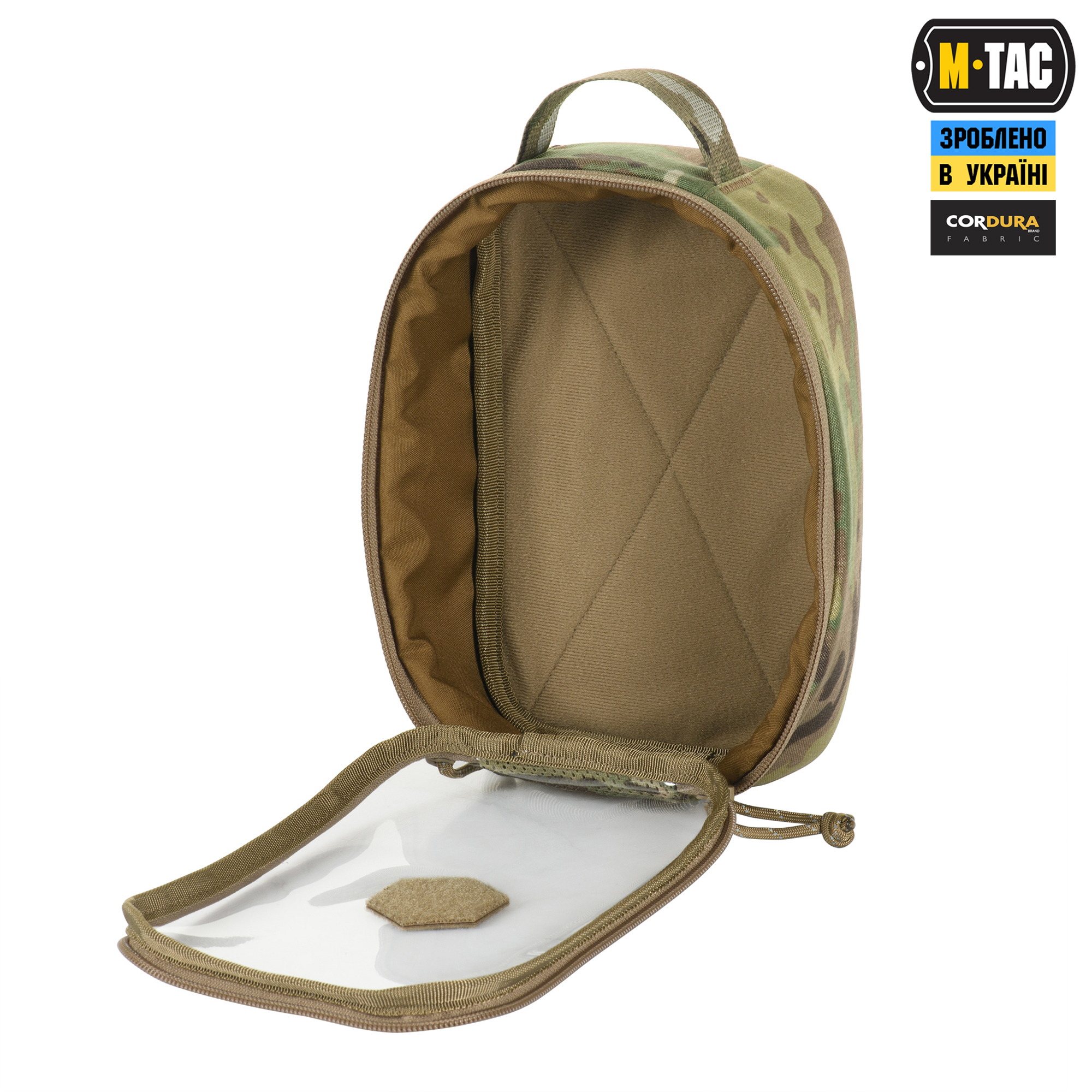 M-Tac органайзер утилитарный прозрачный Elite Small Gen.II Multicam — 4