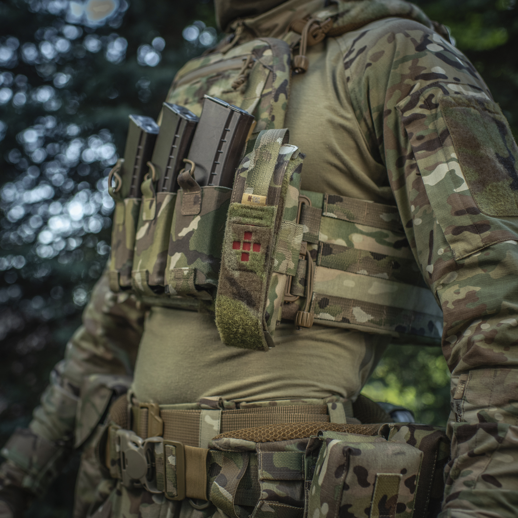 M-Tac подсумок для турникета закрытый FLAP Multicam — 27