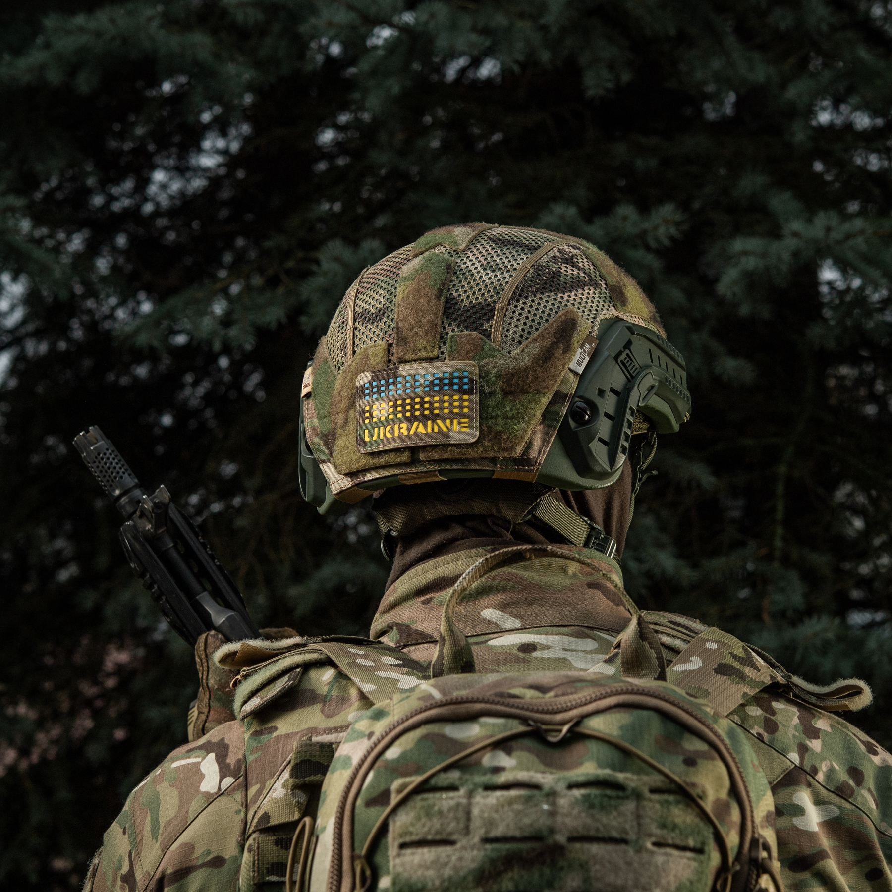 M-Tac нашивка Ukraine Laser Cut Multicam/Yellow/Blue/GID — 13