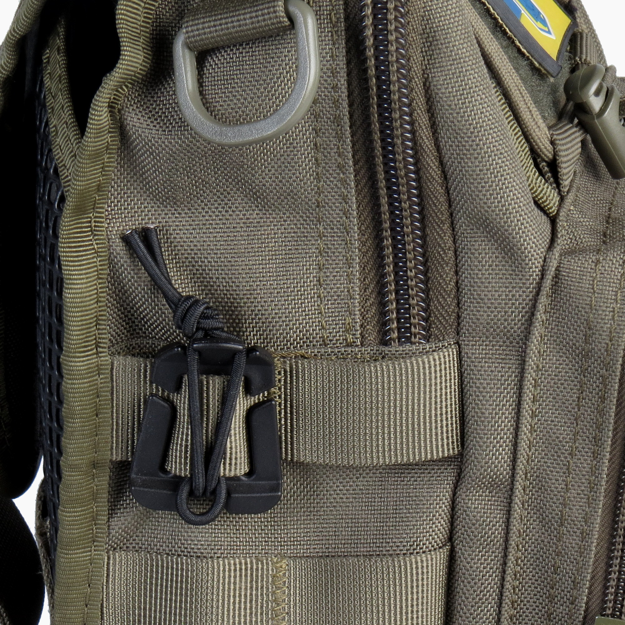 Кліпса універсальна на систему MOLLE чорна — 5