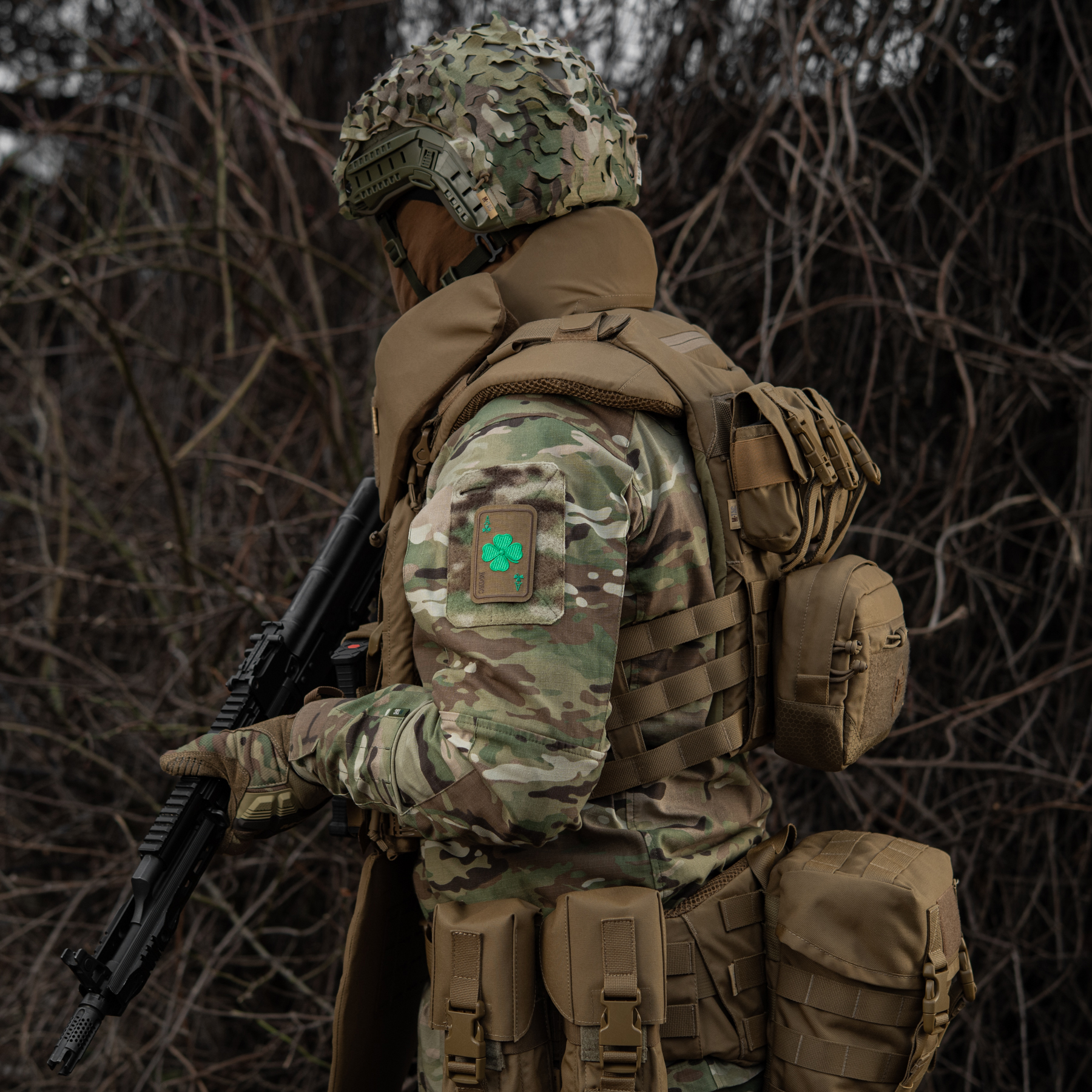 M-Tac нашивка Фартовая Карта (вышивка) Coyote — 10