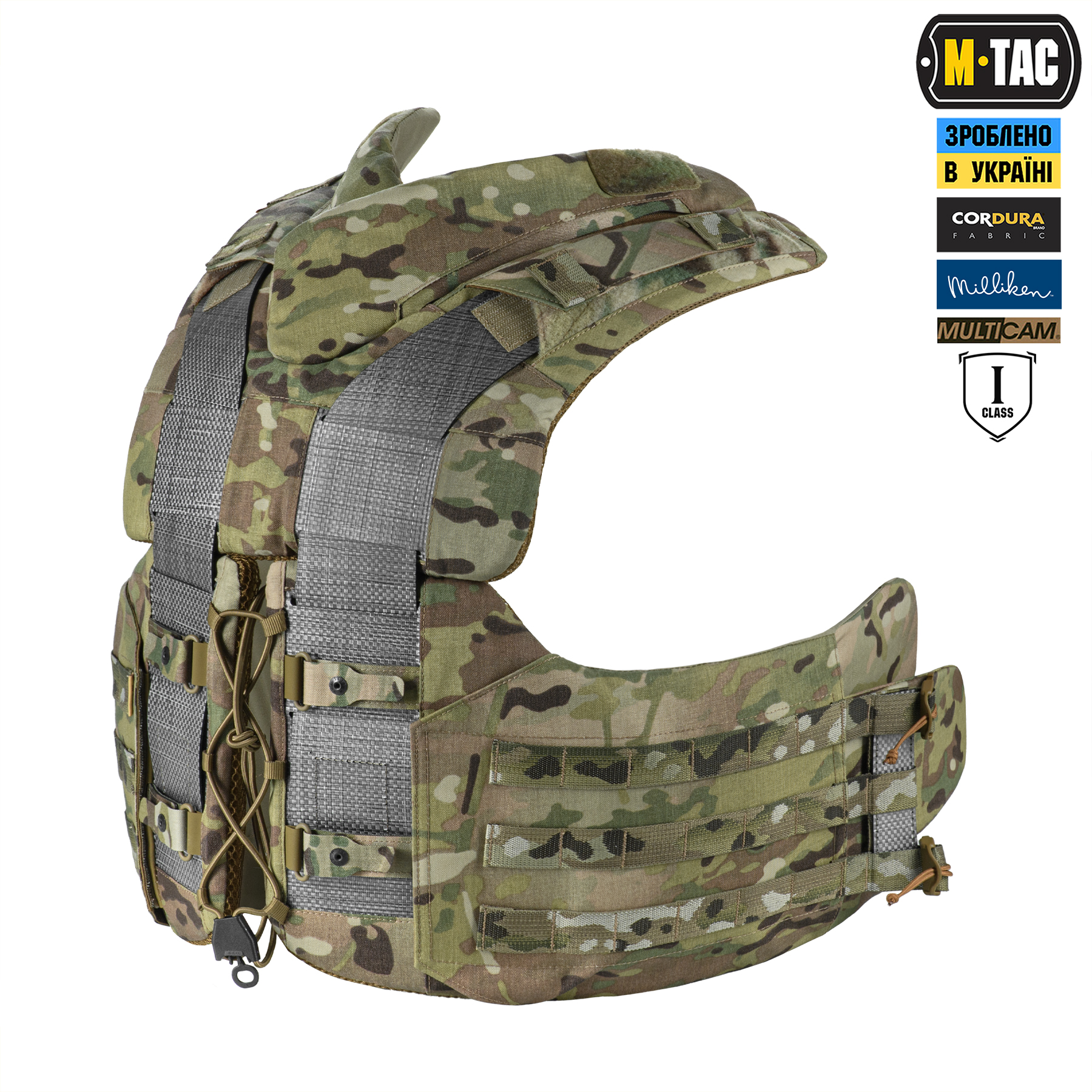 M-Tac Plate Carrier CORSET Elite FAST (розмір плити L) Multicam — 6