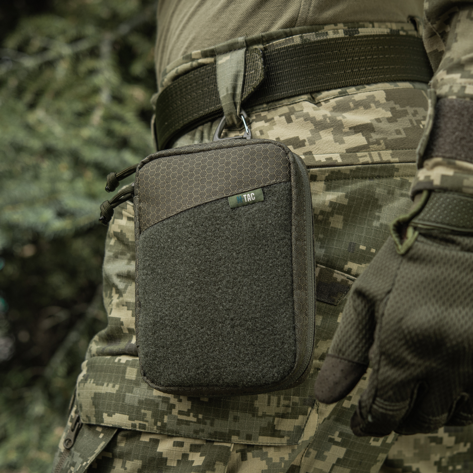 M-Tac EDC Pocket HEX Elite Ranger Green — 20